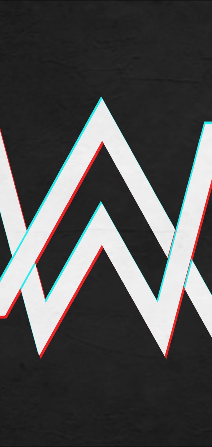 Download mobile wallpaper Music, Logo, Alan Walker for free.