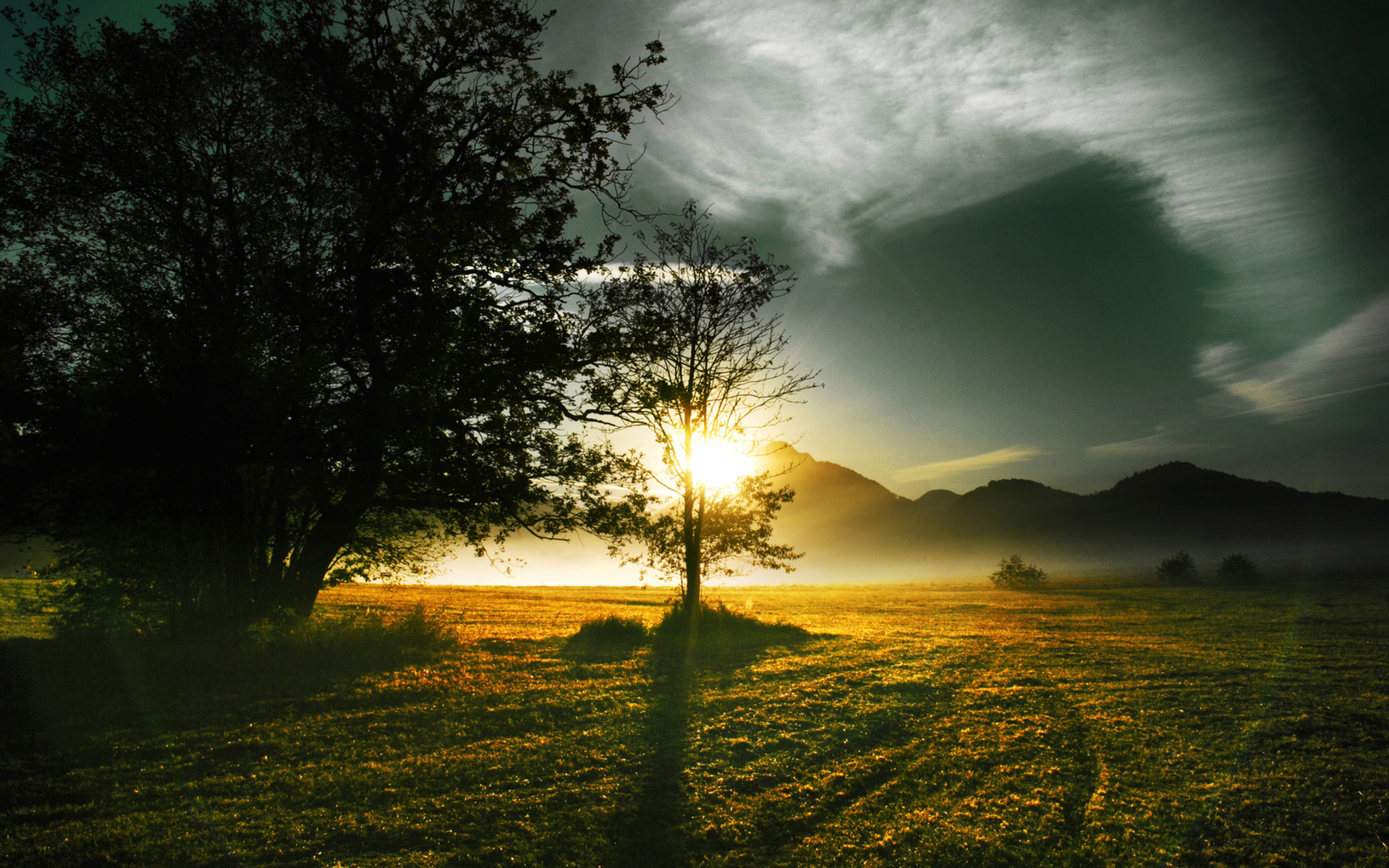 Download mobile wallpaper Landscape, Sunrise, Earth for free.