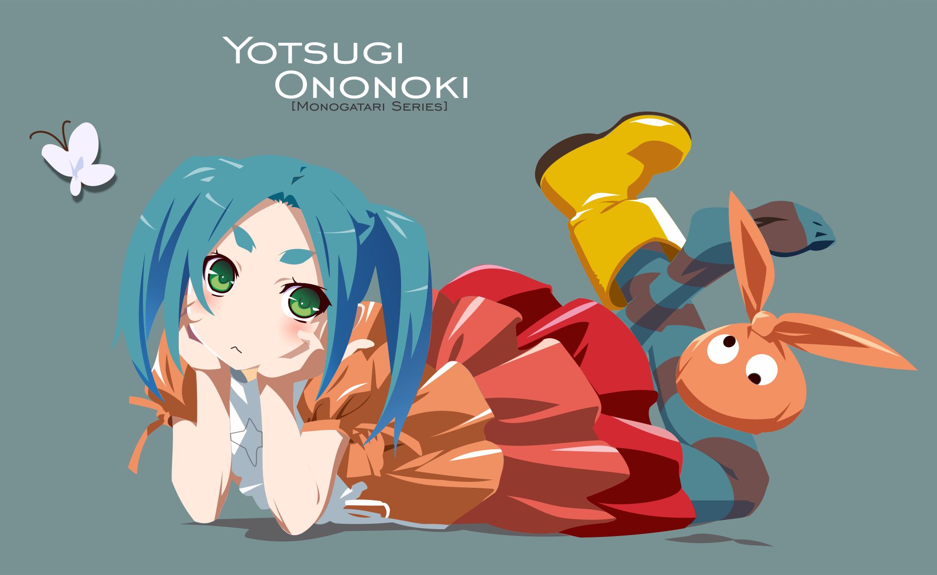 Laden Sie das Animes, Monogatari (Serie), Yotsugi Ononoki-Bild kostenlos auf Ihren PC-Desktop herunter