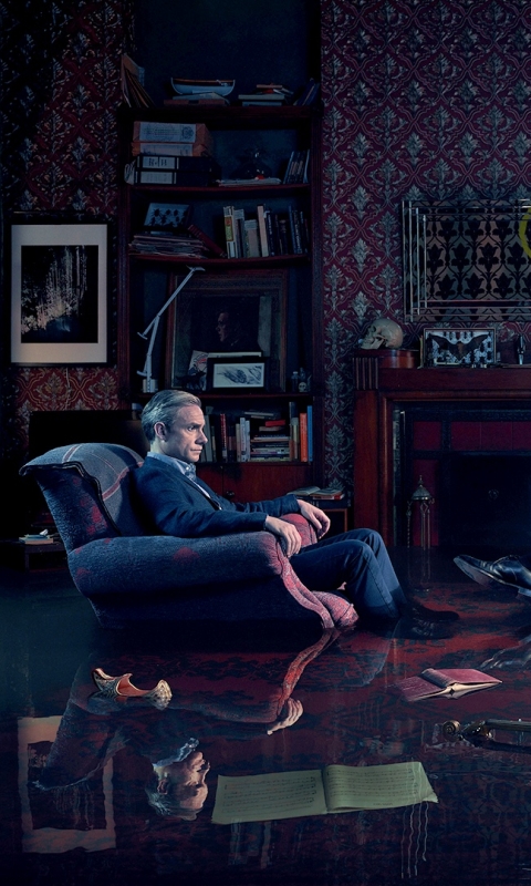 Handy-Wallpaper Sherlock, Sherlock Holmes, Fernsehserien kostenlos herunterladen.
