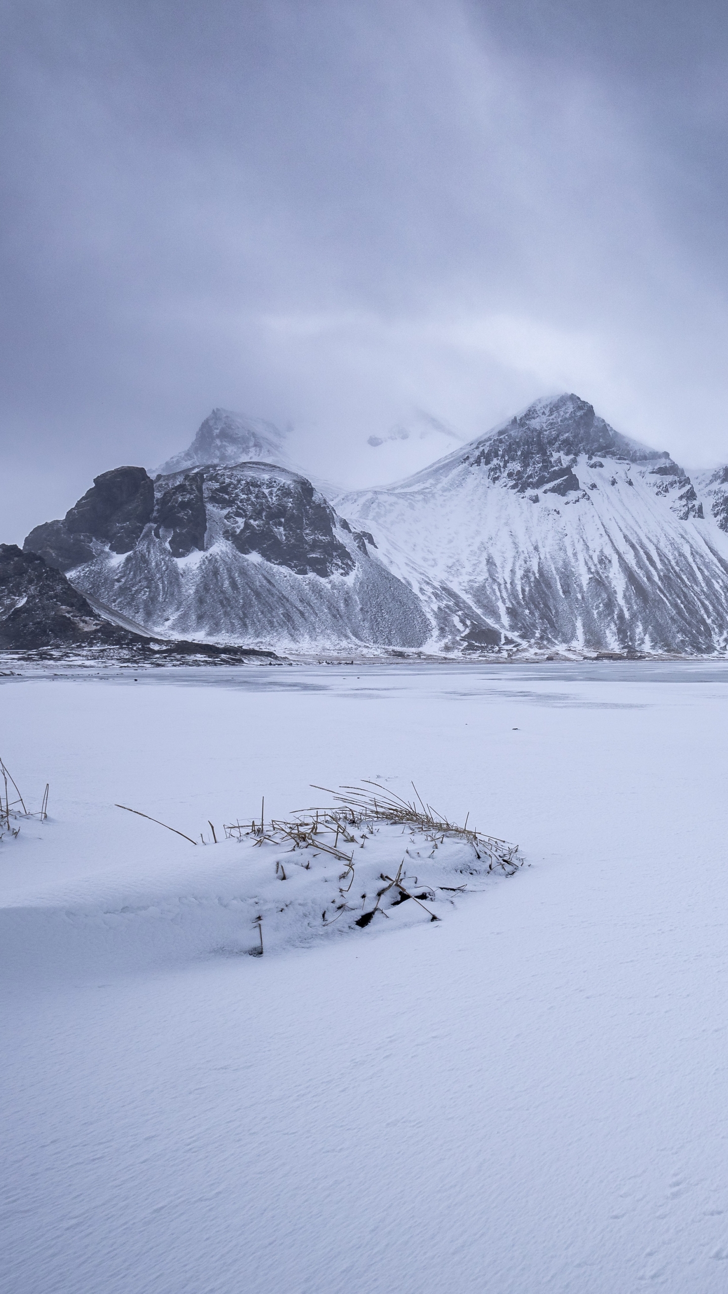 Скачать обои бесплатно Горы, Снег, Исландия, Земля/природа, Вестрахорн, Гора Вестрахорн картинка на рабочий стол ПК