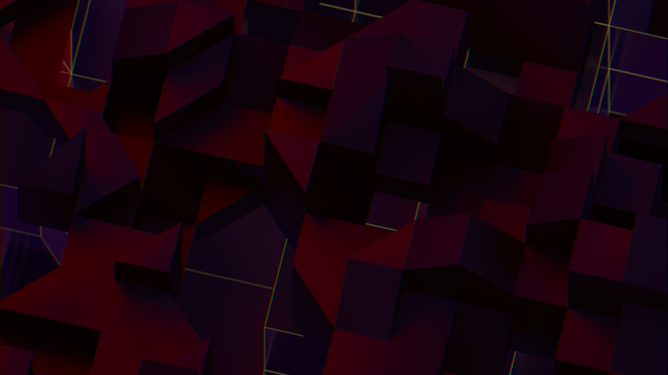 Download mobile wallpaper Abstract, Dark, 3D, Shapes for free.