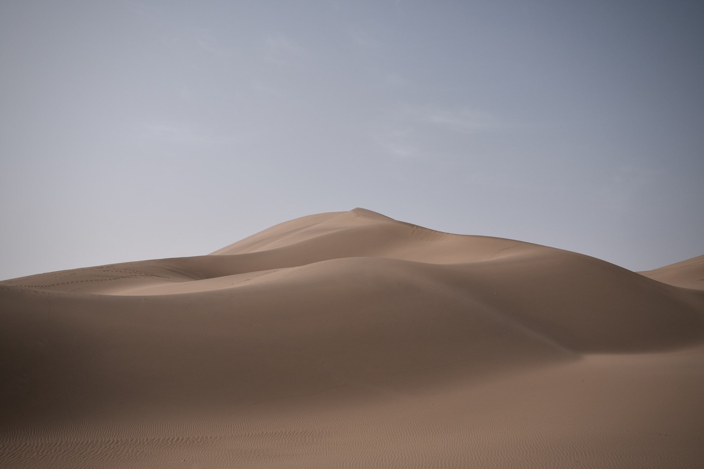 Скачать обои бесплатно Песчаный, Пустыня, Дюны, Песок, Природа картинка на рабочий стол ПК