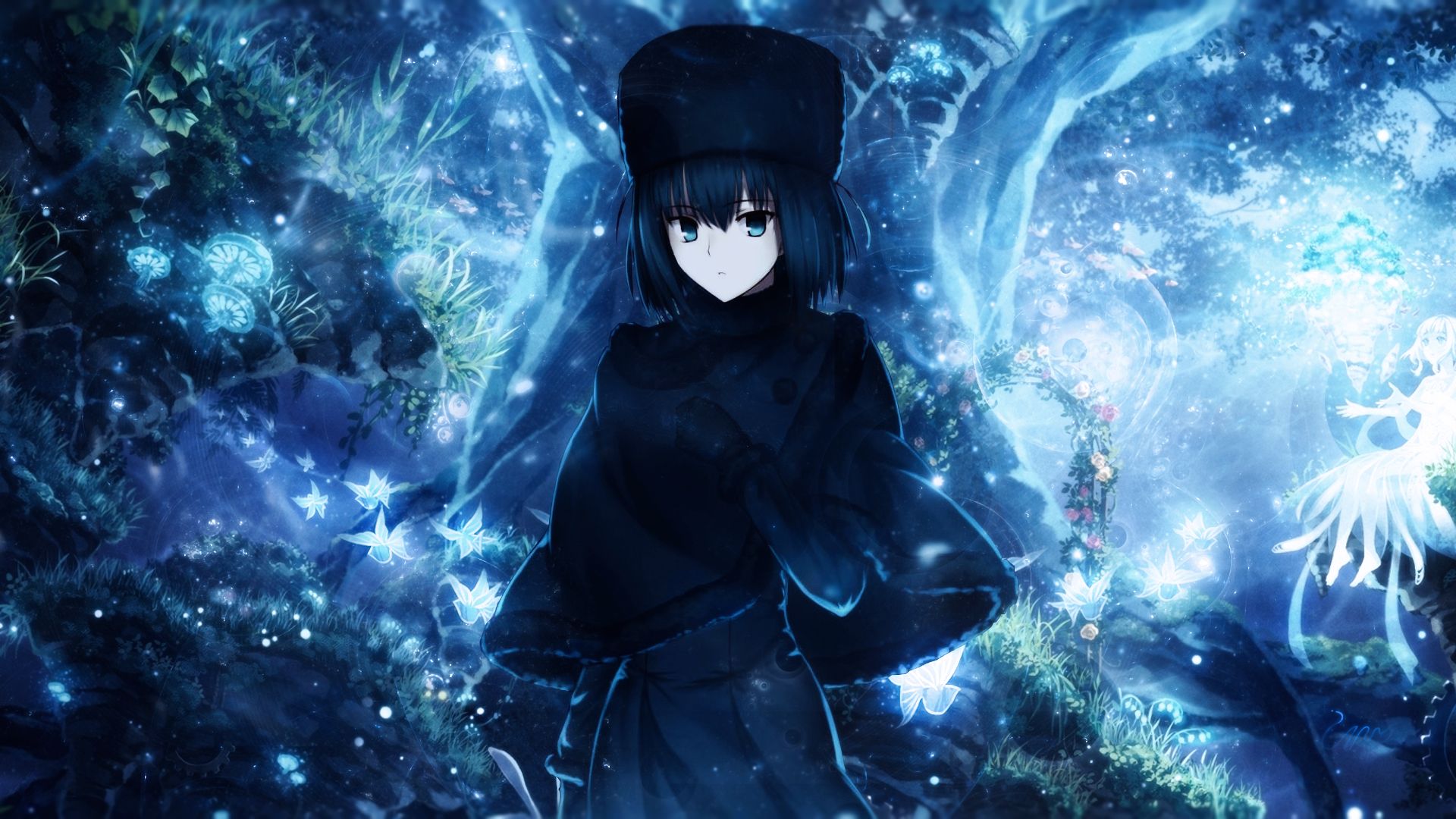 anime, witch on the holy night