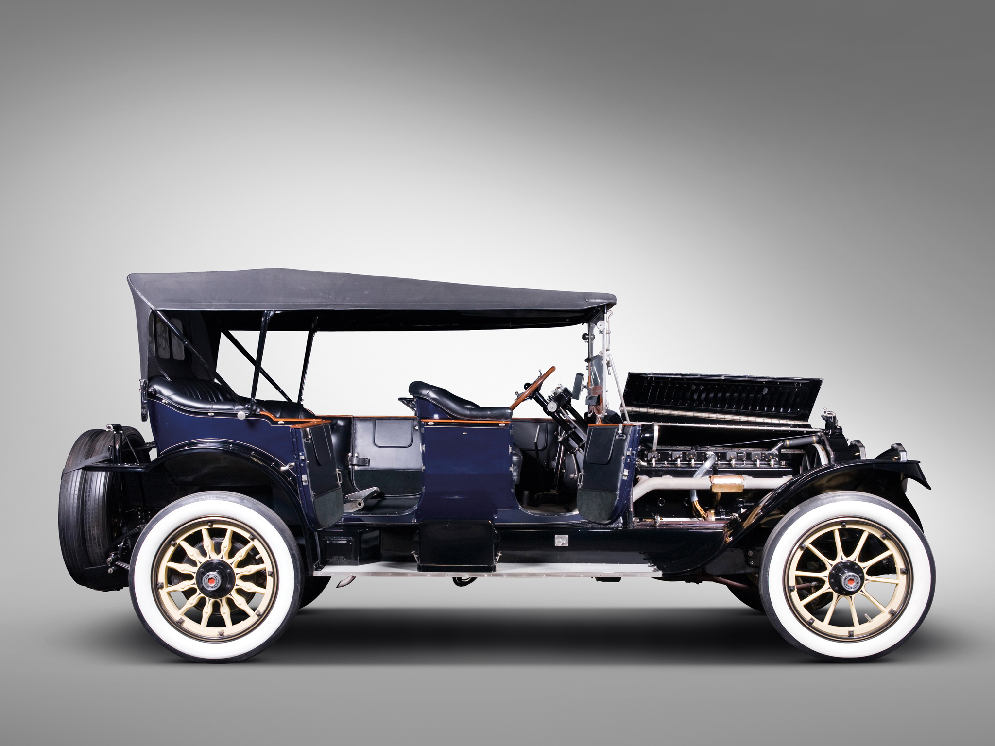 Laden Sie 1914 Packard Sechs Phaeton HD-Desktop-Hintergründe herunter