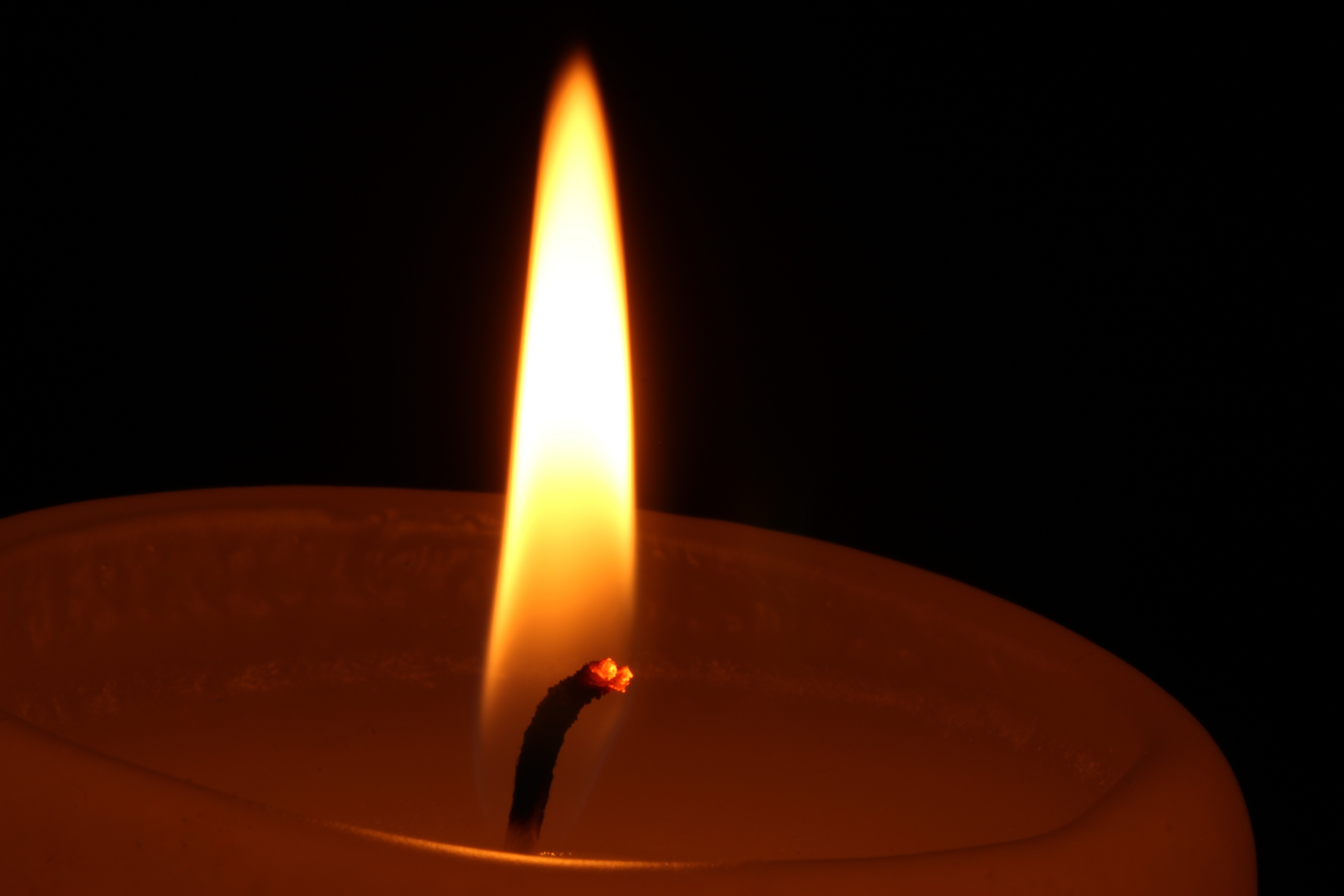 Free download wallpaper Macro, Candle, Wick, Fire, Flame on your PC desktop