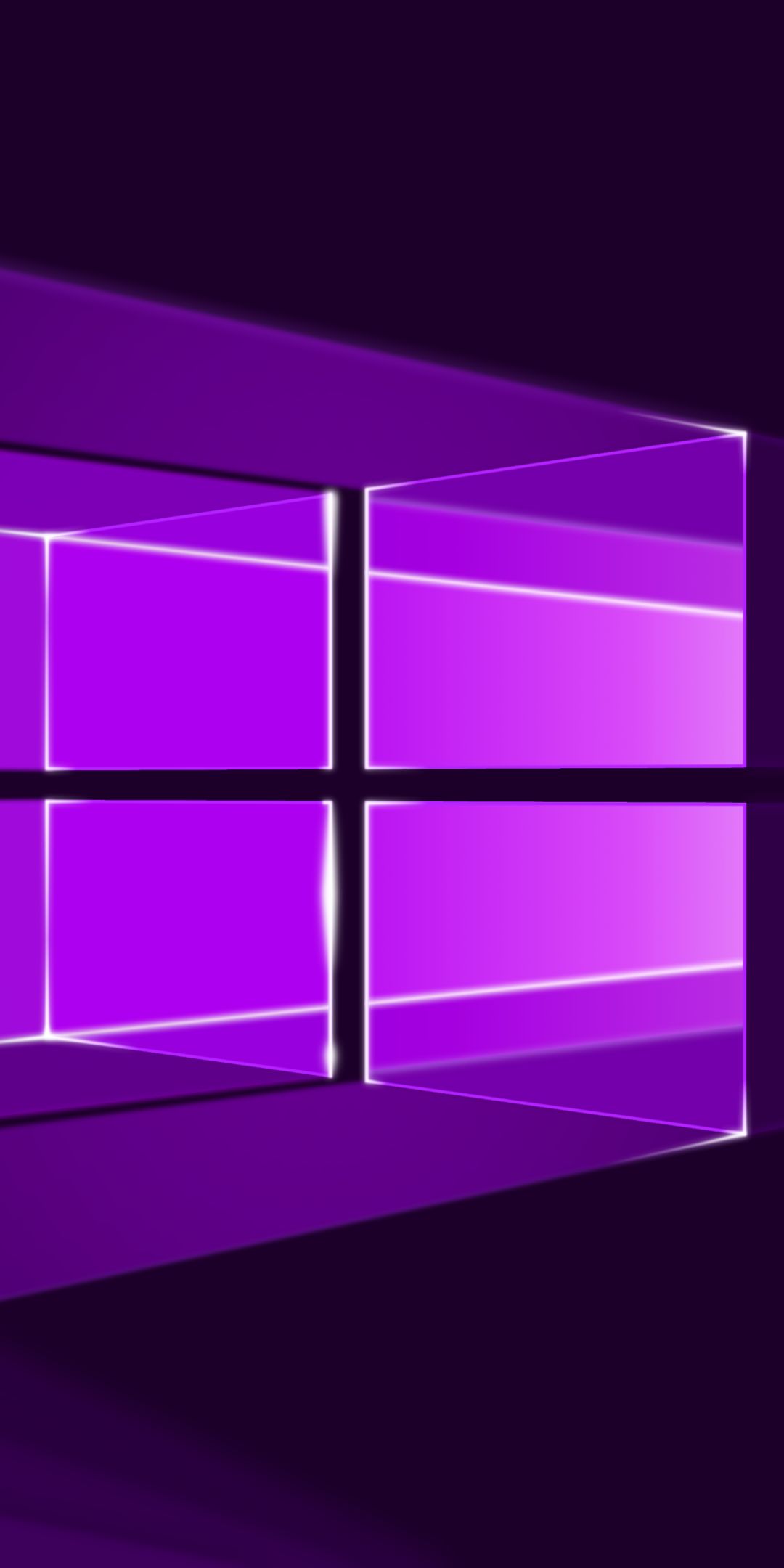 Скачать картинку Окна, Технологии, Пурпурный, Windows 10 в телефон бесплатно.