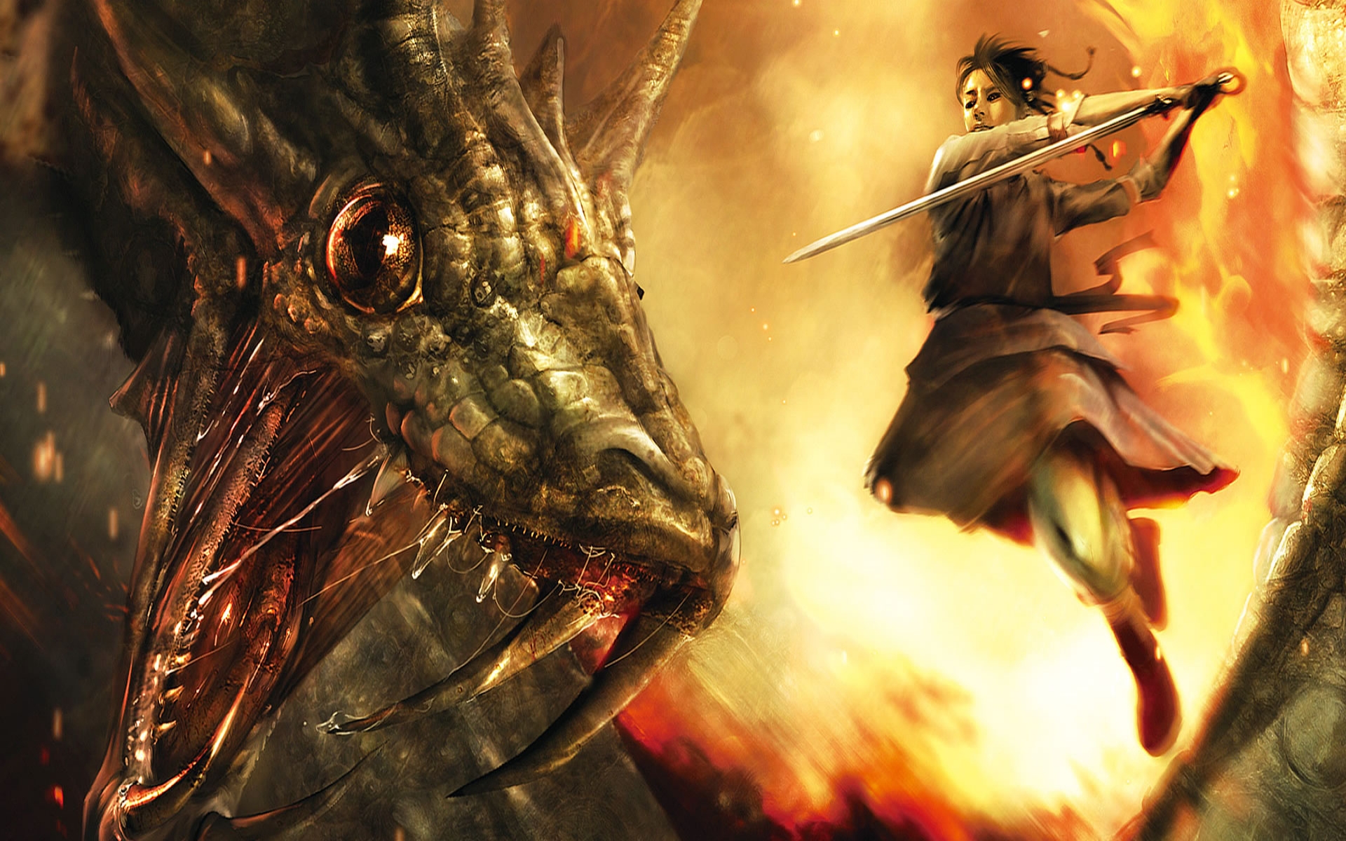 Download mobile wallpaper Fantasy, Samurai for free.