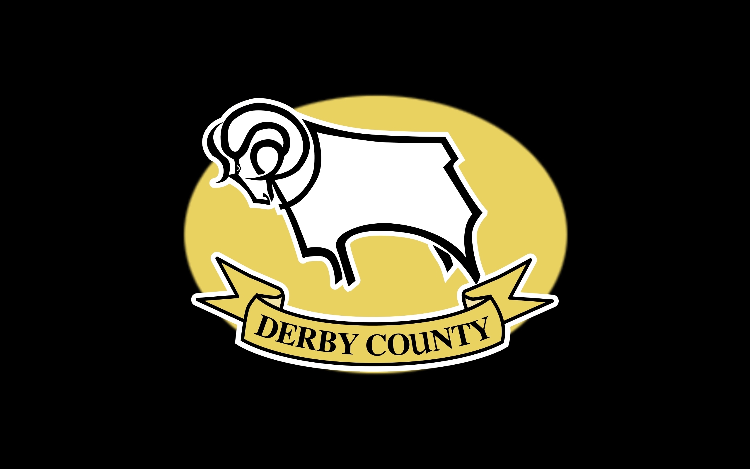 Free download wallpaper Sports, Logo, Emblem, Soccer, Derby County F C on your PC desktop