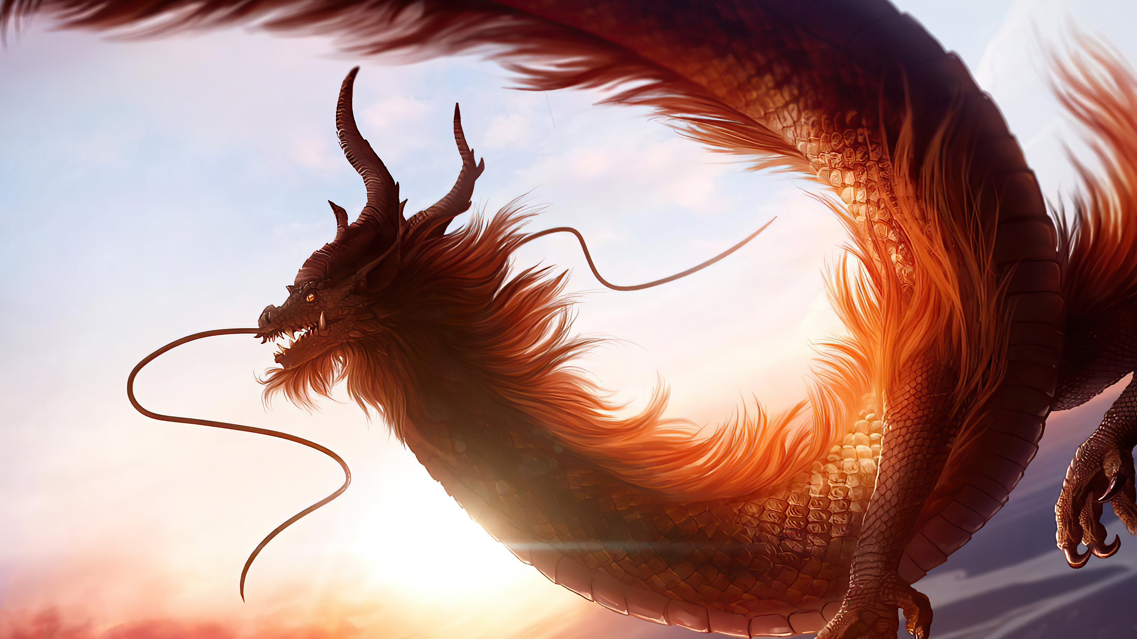 984601 baixar papel de parede fantasia, dragão, dragão chinês - protetores de tela e imagens gratuitamente