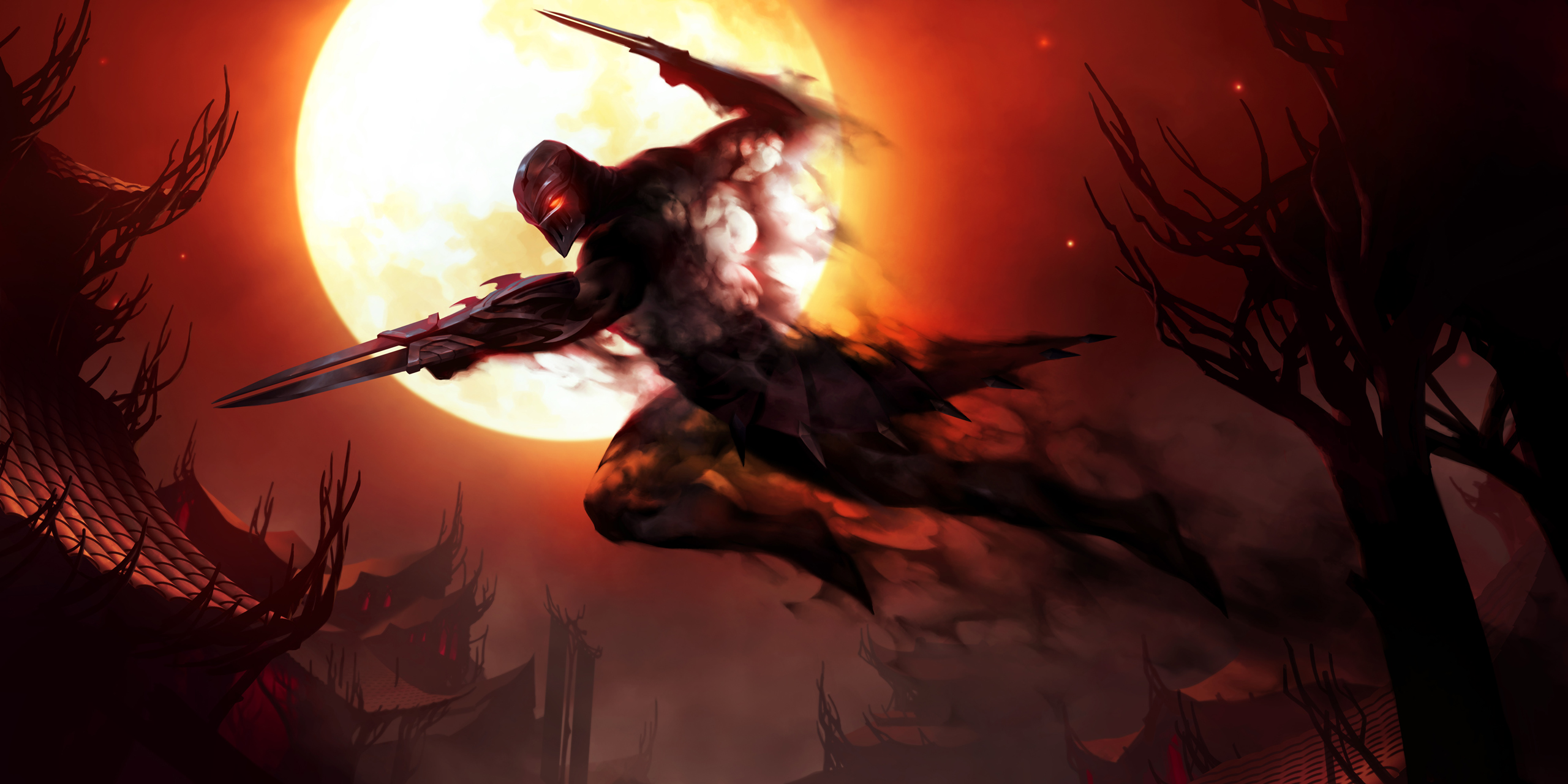 Download mobile wallpaper League Of Legends, Video Game, Zed (League Of Legends), Legends Of Runeterra for free.