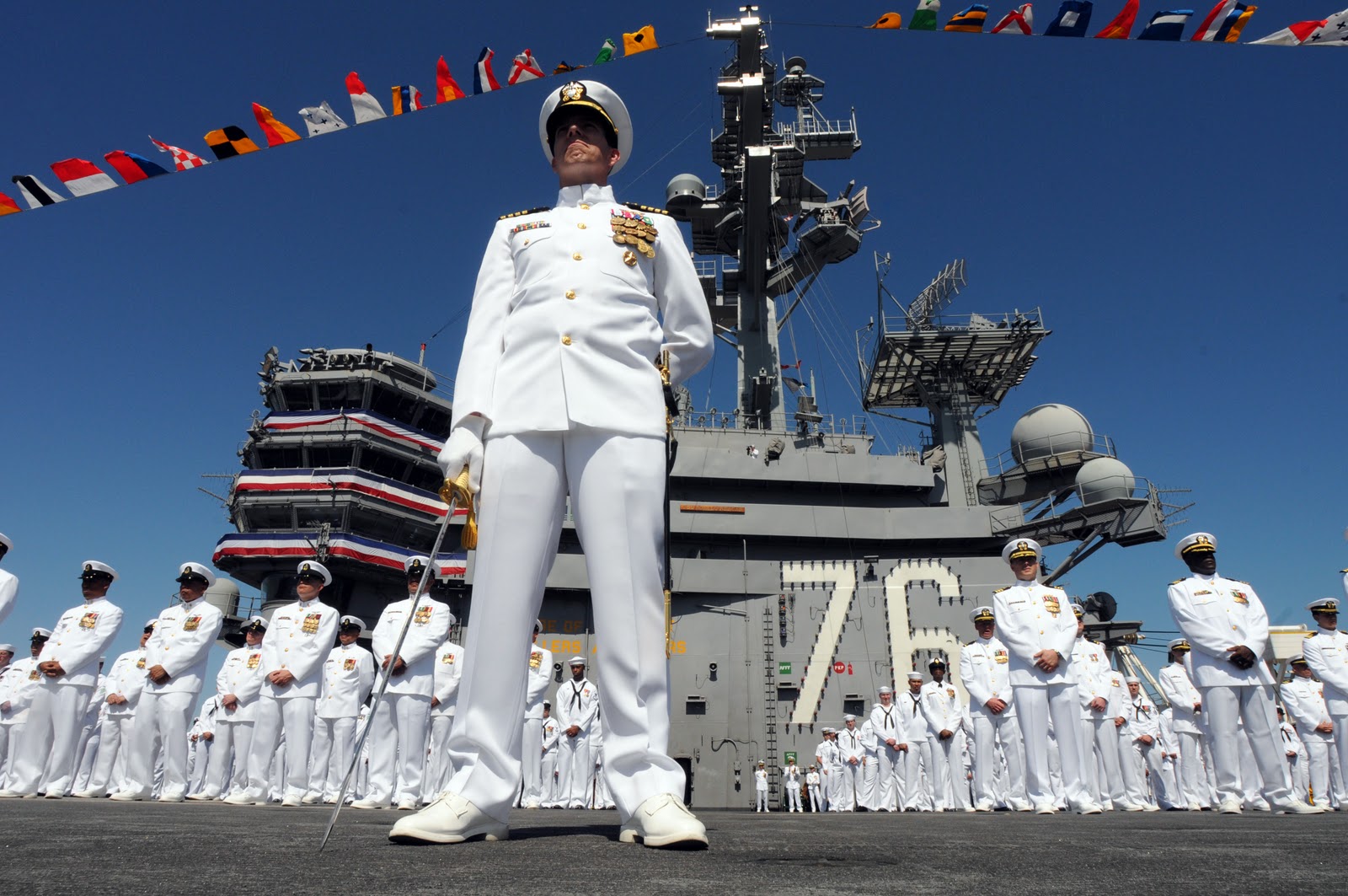 naval ceremony, military, crew, navy
