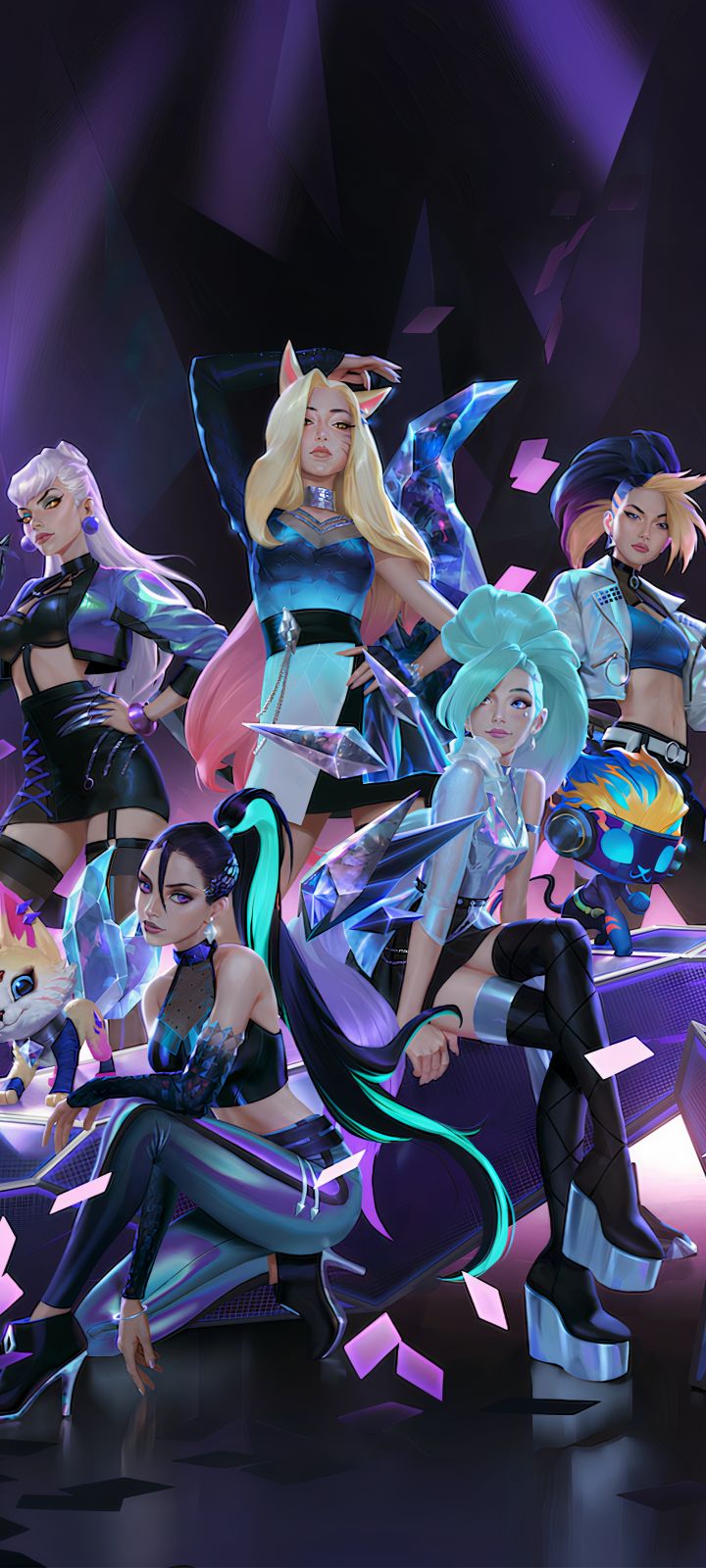 Download mobile wallpaper League Of Legends, Video Game, K Pop, Akali (League Of Legends), Ahri (League Of Legends), Evelynn (League Of Legends), Kai'sa (League Of Legends), K/da, Seraphine (League Of Legends) for free.