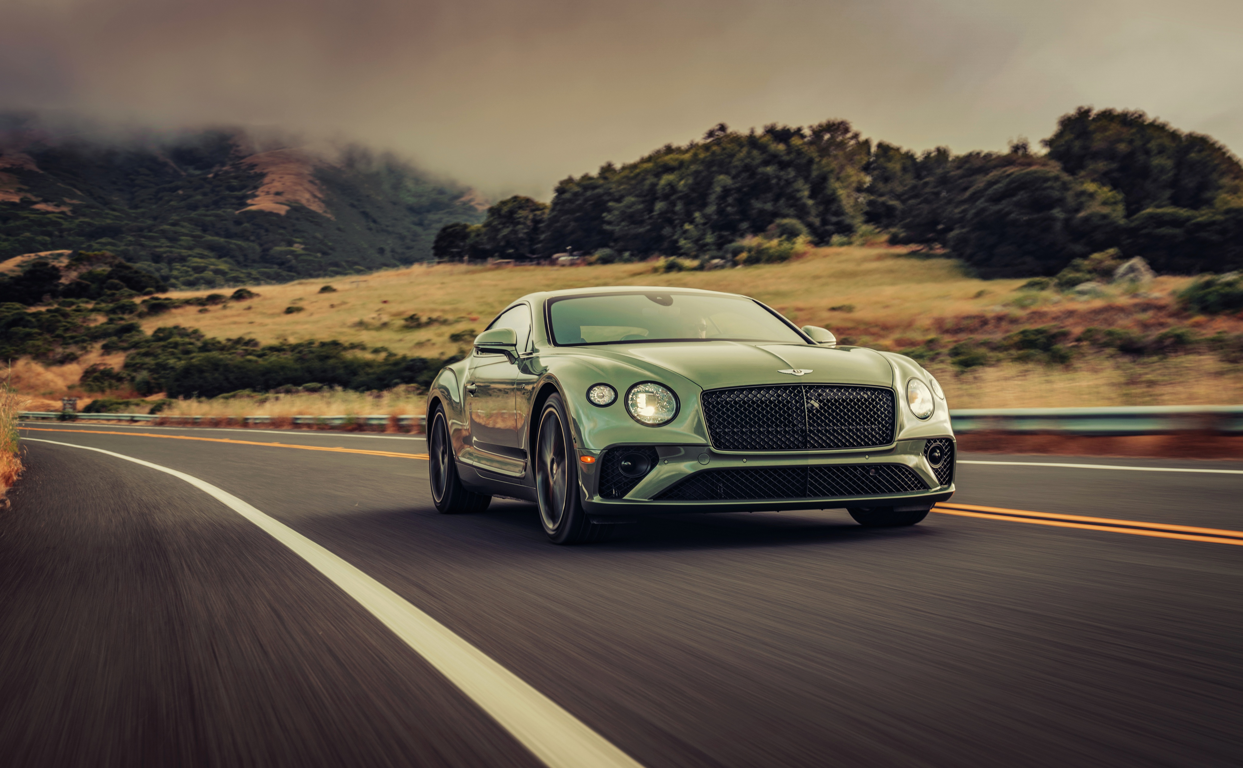 Baixe gratuitamente a imagem Bentley, Carro, Cabriolet, Veículos, Grand Tourer, Carro Verde, Bentley Continental, Bentley Continental Gt V8 na área de trabalho do seu PC