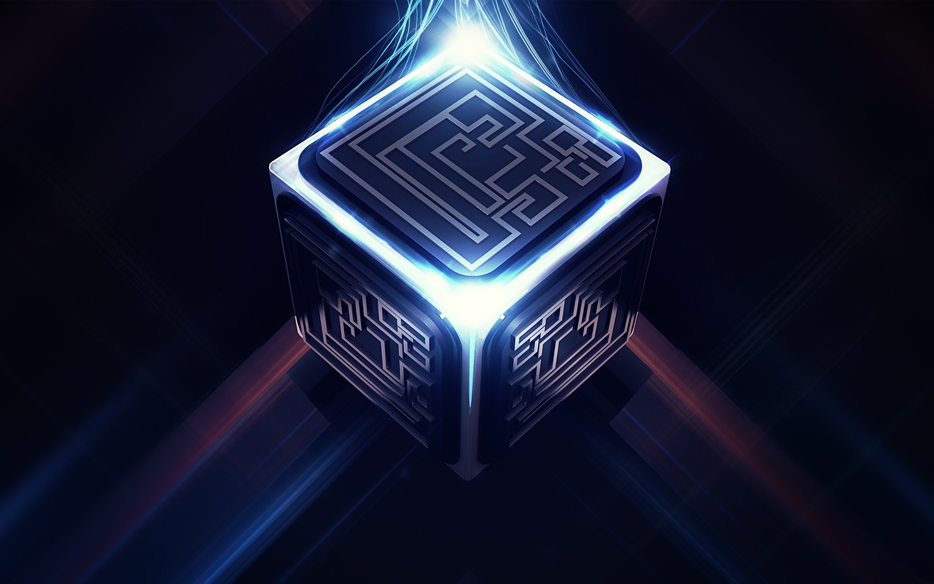 Download mobile wallpaper Artistic, Cube for free.