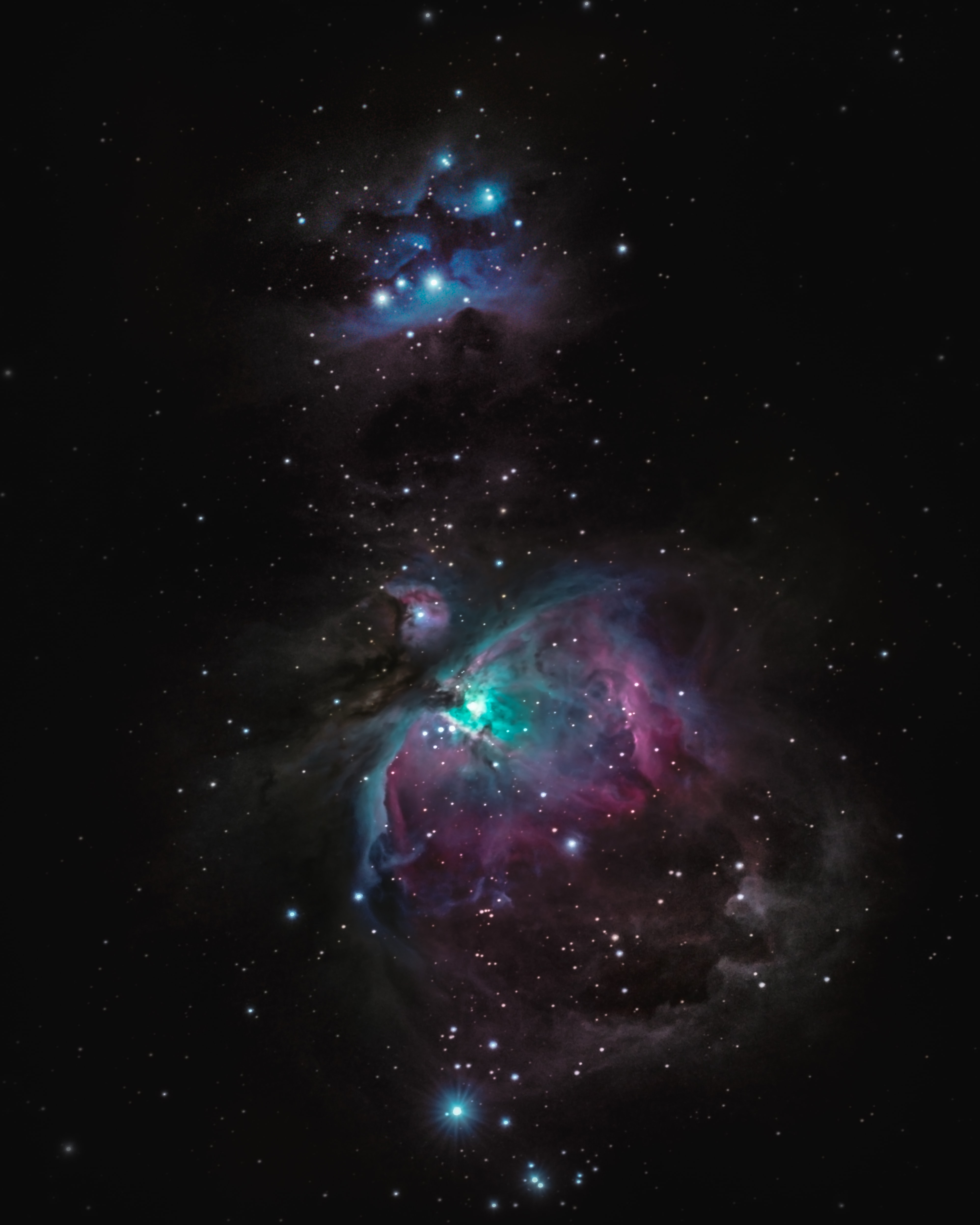 Download mobile wallpaper Nebula, Galaxy, Stars, Universe for free.