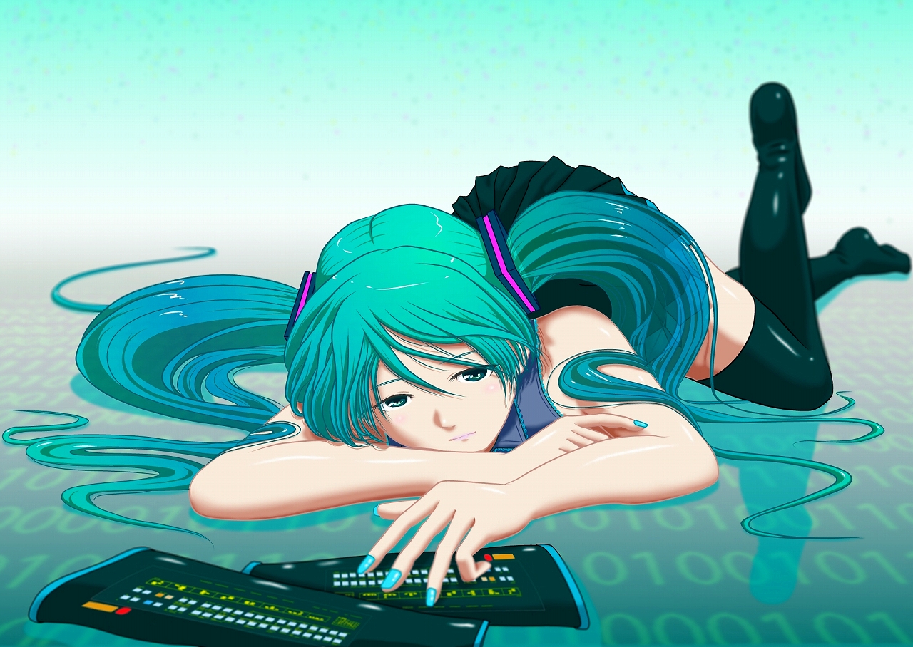 Handy-Wallpaper Vocaloid, Hatsune Miku, Animes kostenlos herunterladen.