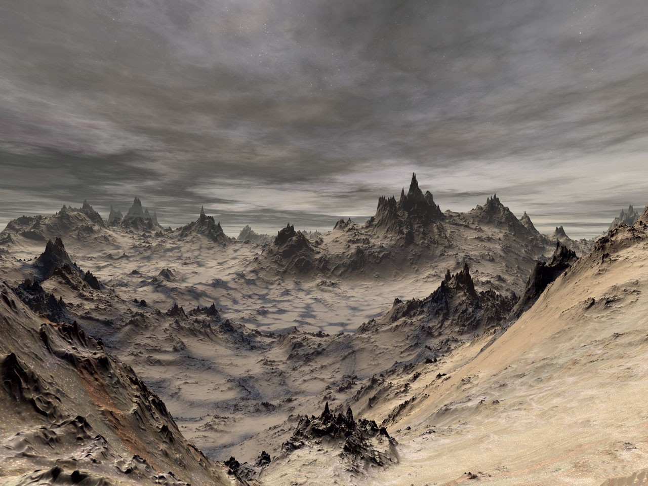 Free download wallpaper Landscape, Sci Fi on your PC desktop