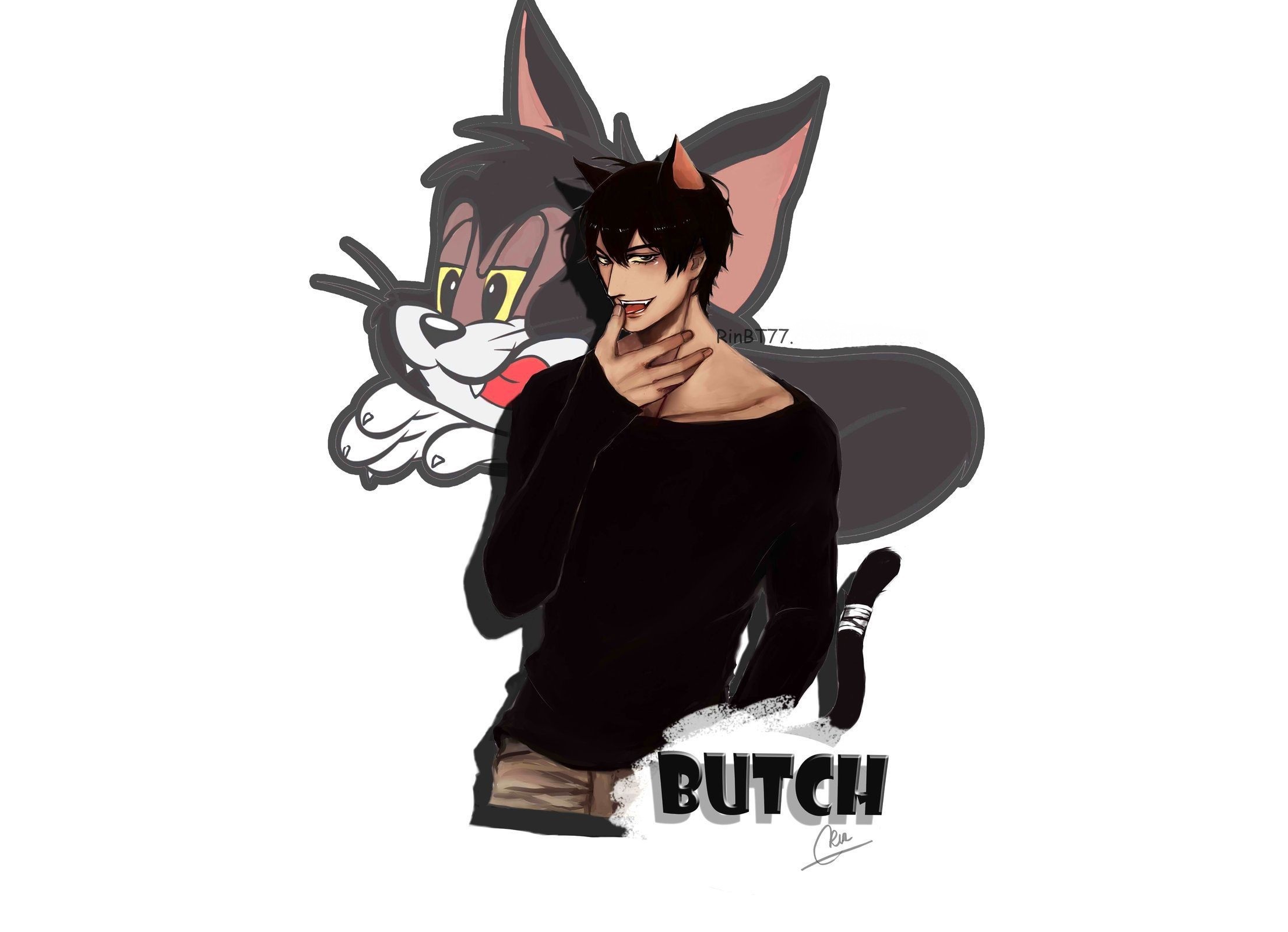 Завантажити шпалери Butch Cat на телефон безкоштовно