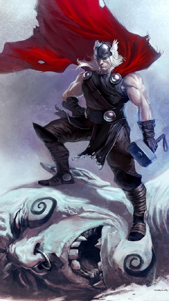 Handy-Wallpaper Comics, Thor kostenlos herunterladen.