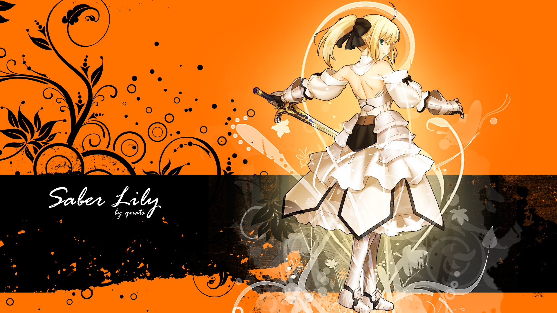 anime, fate/stay night, saber lily, fate series