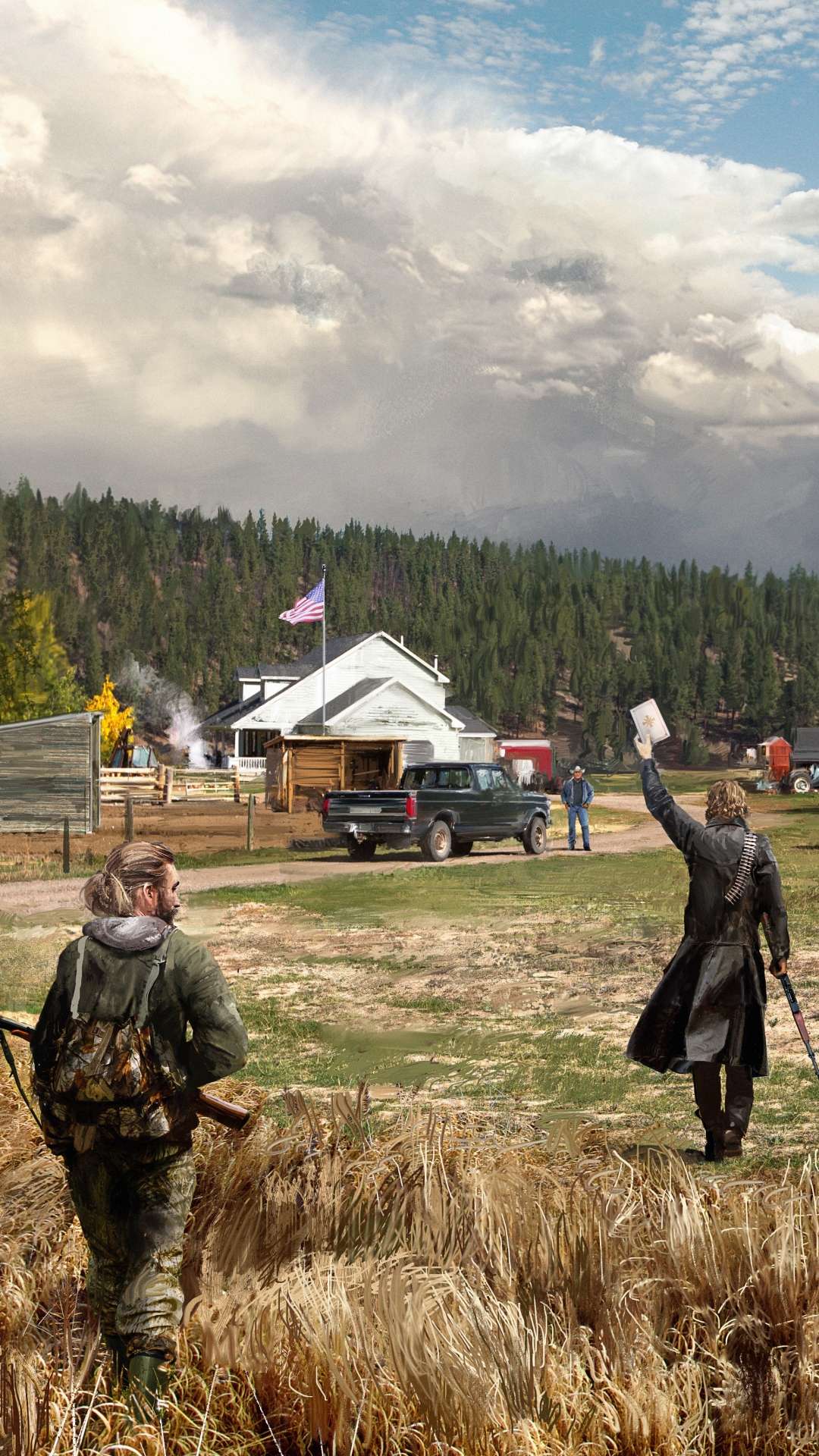 Baixar papel de parede para celular de Videogame, Grito Distante, Far Cry 5 gratuito.