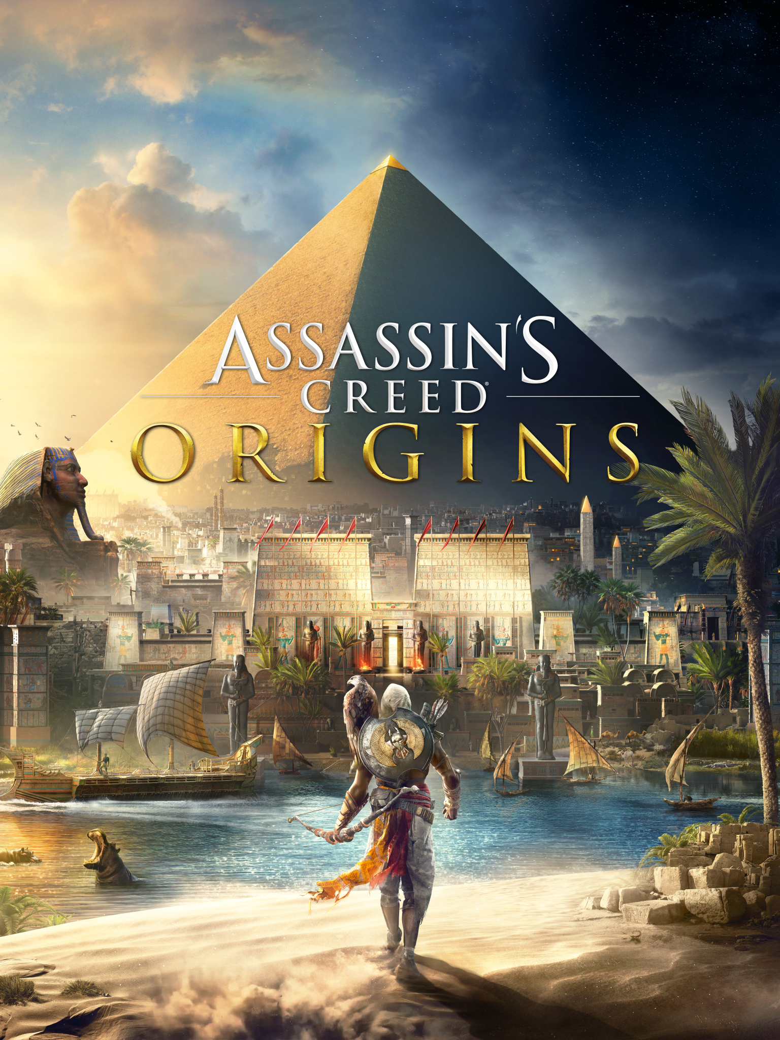 Скачать картинку Видеоигры, Кредо Ассасина, Assassin's Creed: Истоки, Байек Сива в телефон бесплатно.