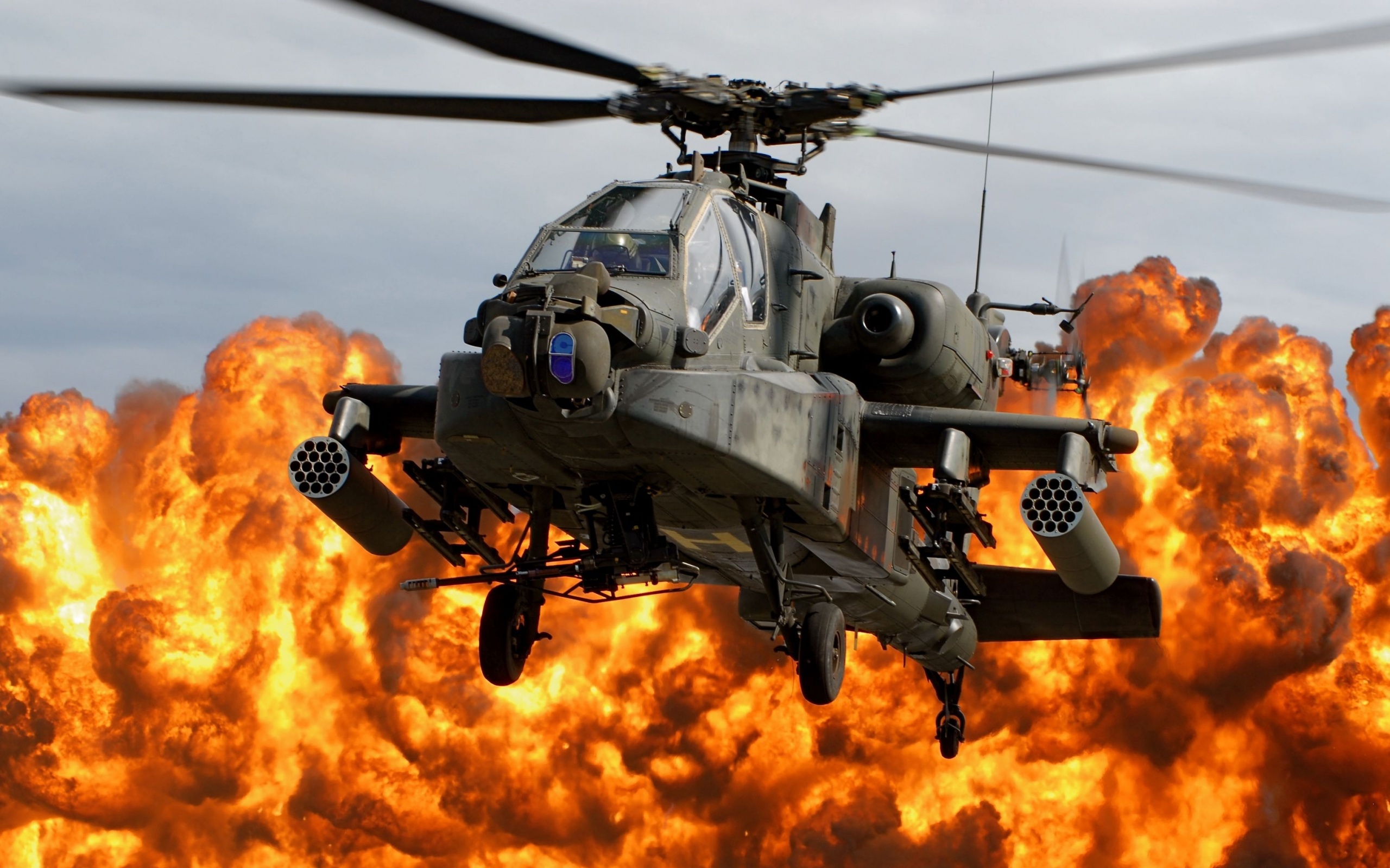 Download mobile wallpaper Military, Boeing Ah 64 Apache for free.