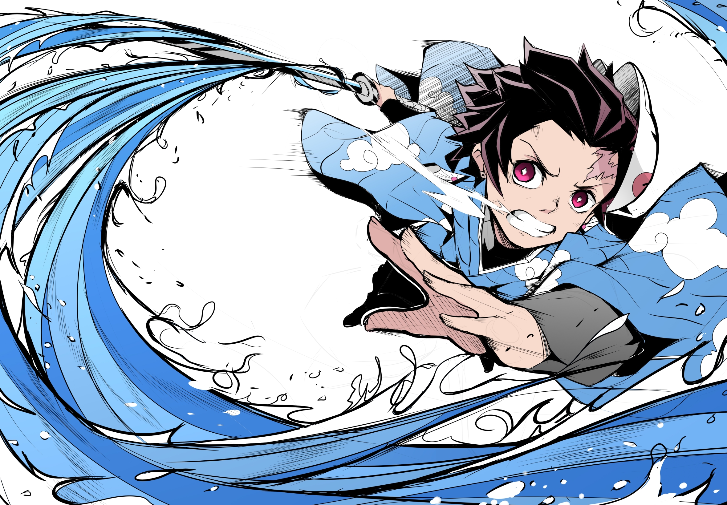 Descarga gratuita de fondo de pantalla para móvil de Animado, Demon Slayer: Kimetsu No Yaiba, Tanjiro Kamado.