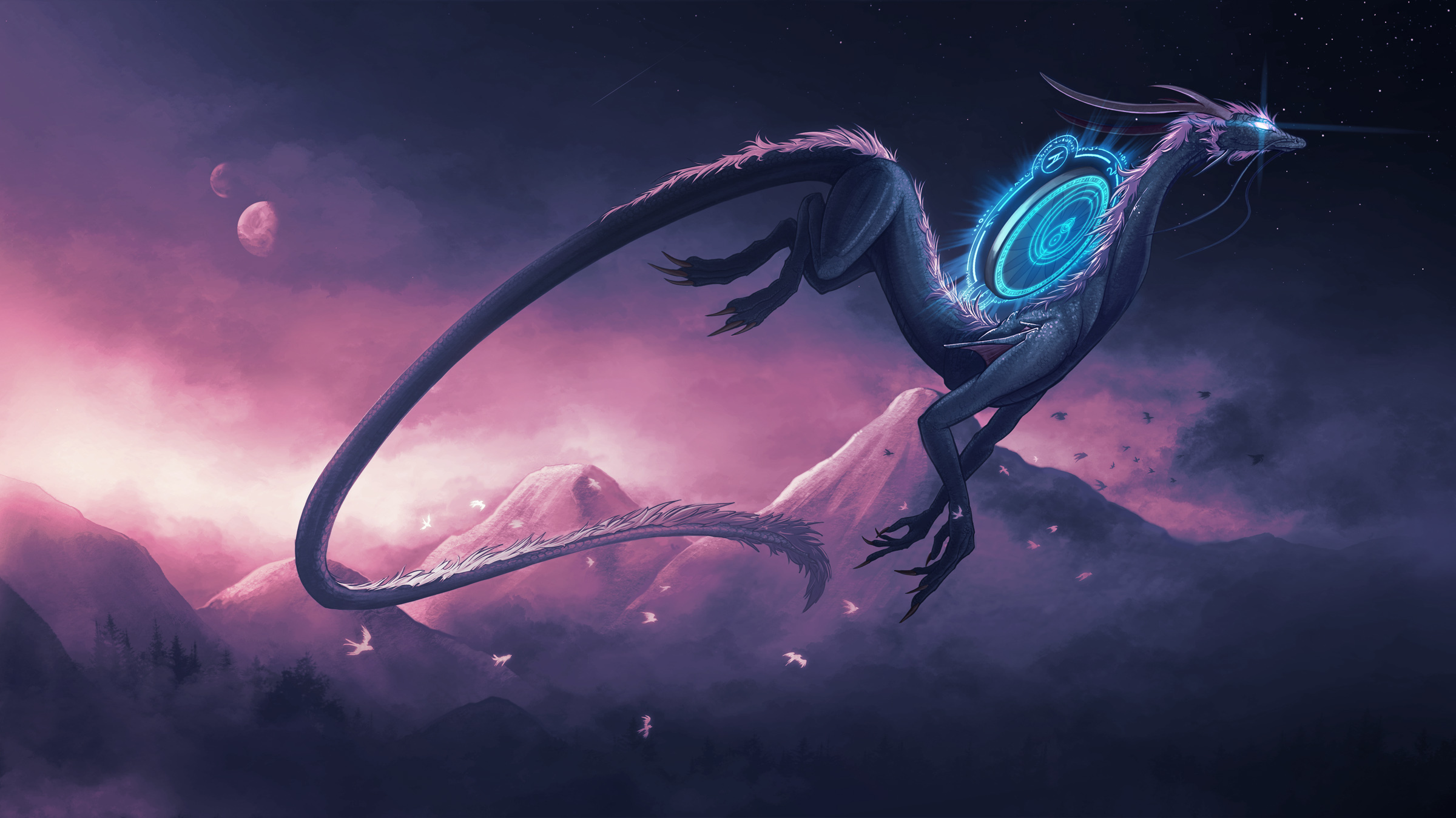 Free download wallpaper Fantasy, Dragon on your PC desktop