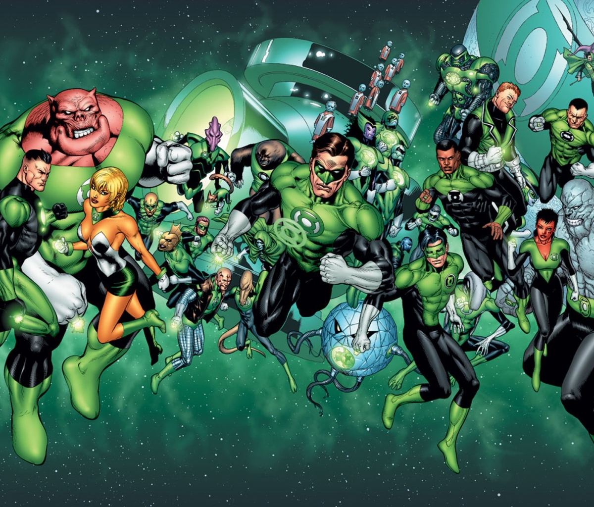 Download mobile wallpaper Green Lantern, Comics, Superhero, Dc Comics, Kilowog (Dc Comics) for free.