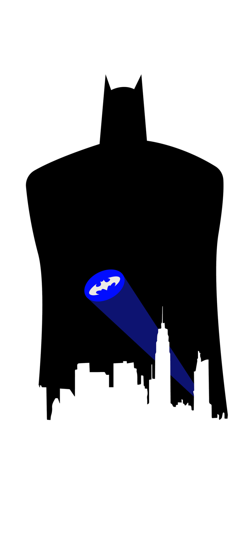 Download mobile wallpaper Batman, Comics, Minimalist, Dc Comics, Bat Signal for free.