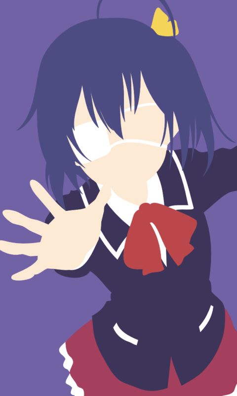 Handy-Wallpaper Animes, Rikka Takanashi, Love Chunibyo & Other Delusions! kostenlos herunterladen.