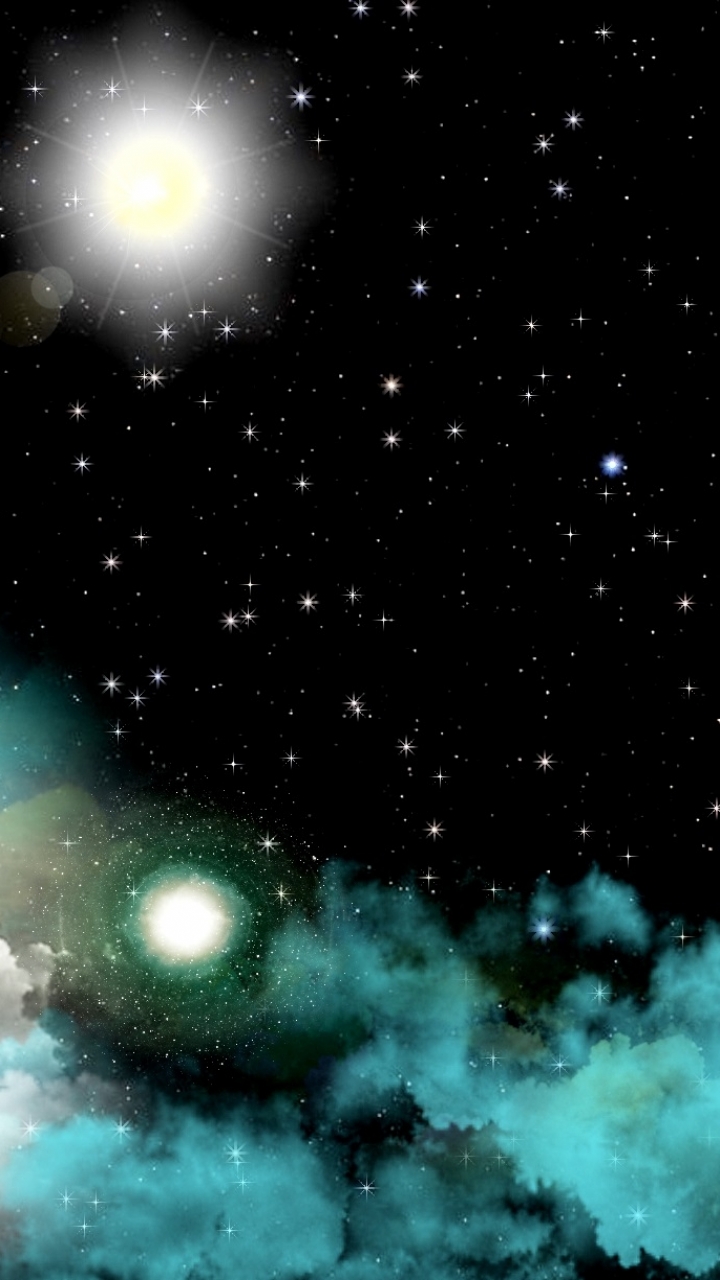 Descarga gratuita de fondo de pantalla para móvil de Estrellas, Galaxia, Espacio, Artístico.