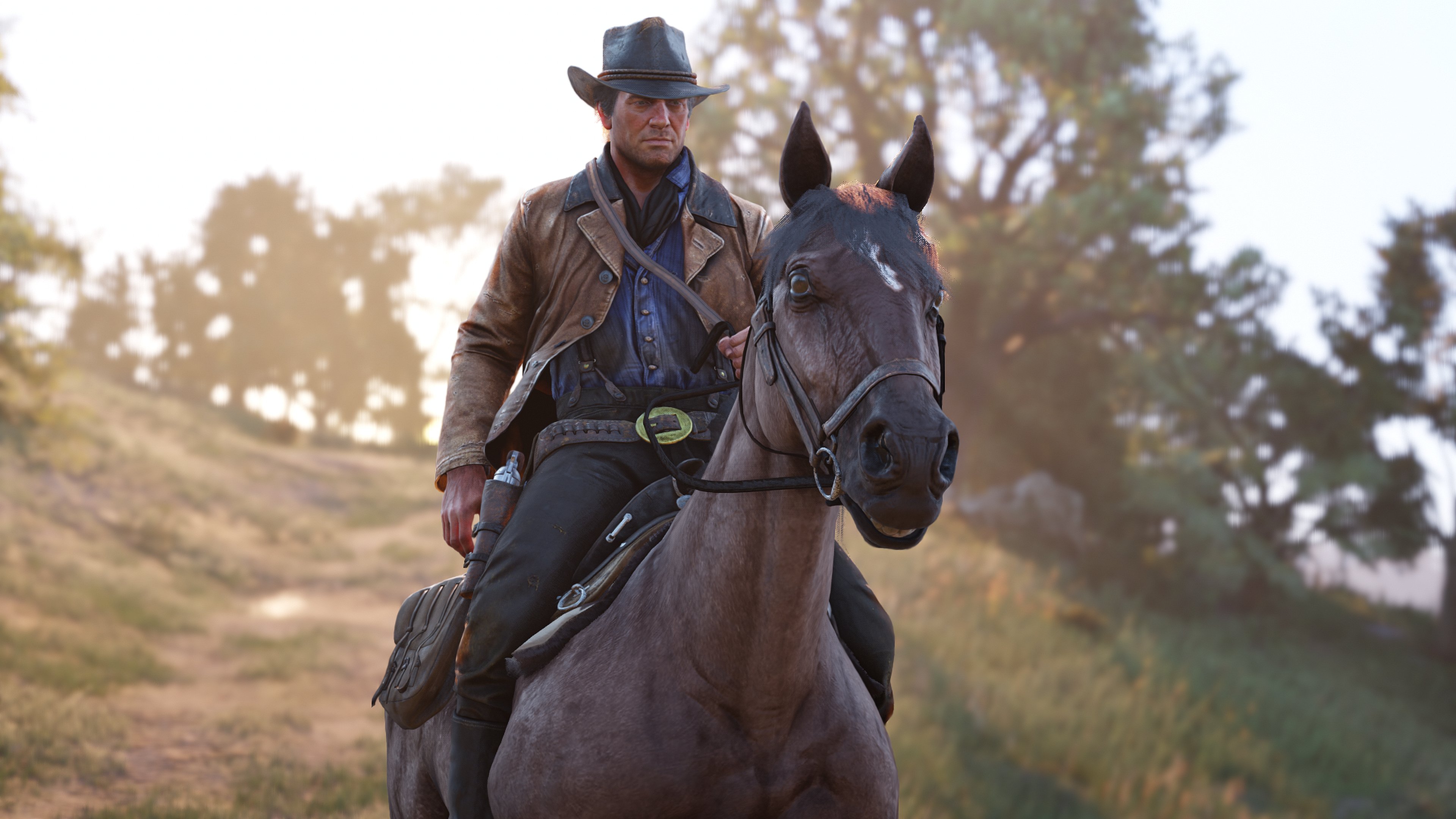 Download mobile wallpaper Video Game, Red Dead Redemption 2, Arthur Morgan, Red Dead for free.