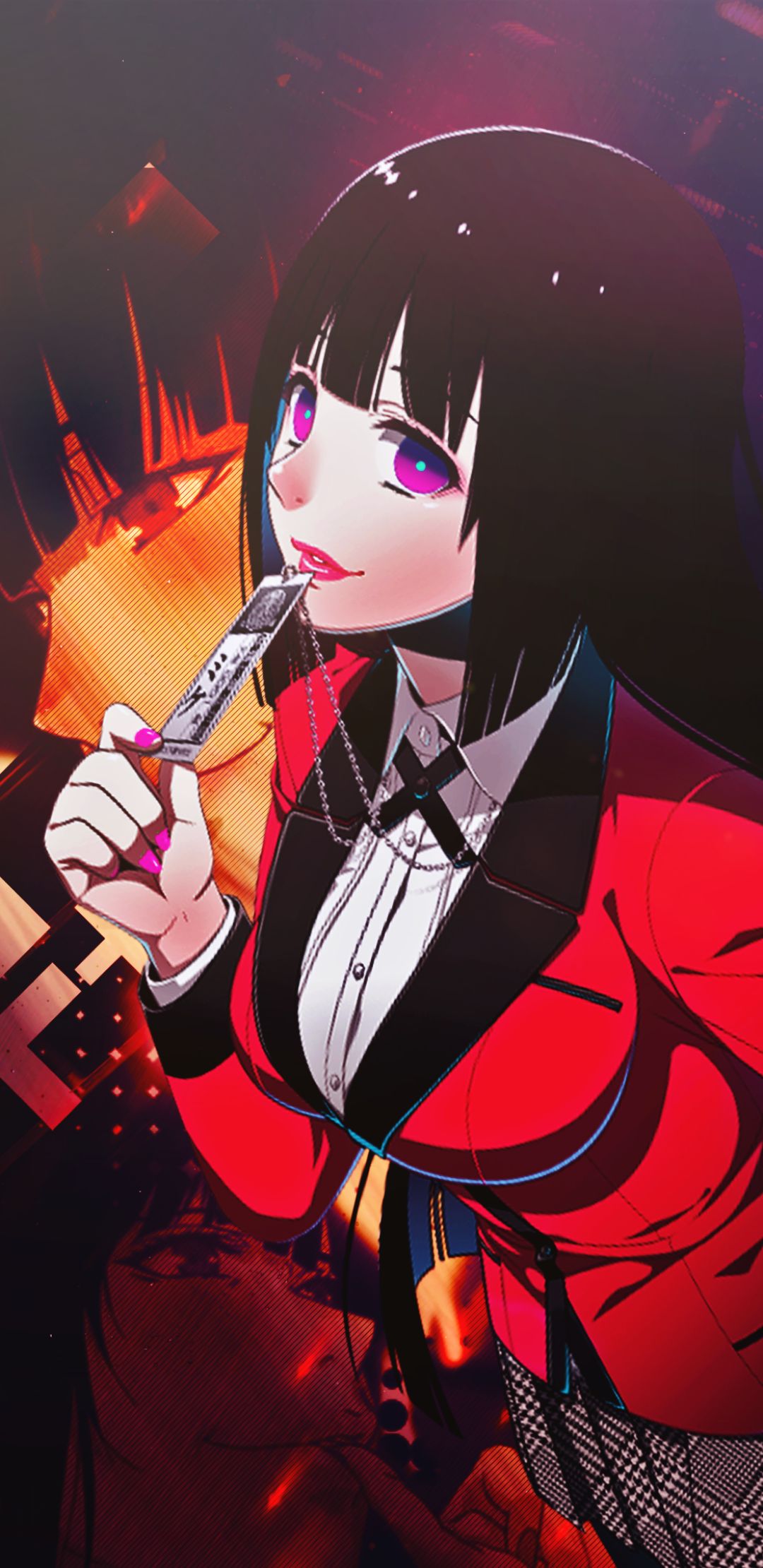 Download mobile wallpaper Anime, Yumeko Jabami, Kakegurui for free.