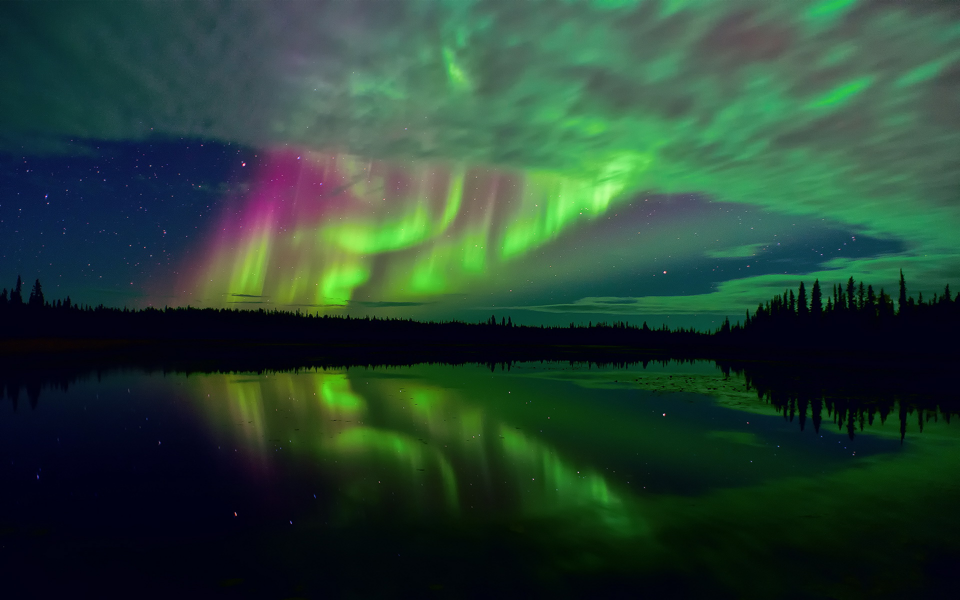 Free download wallpaper Earth, Aurora Borealis on your PC desktop