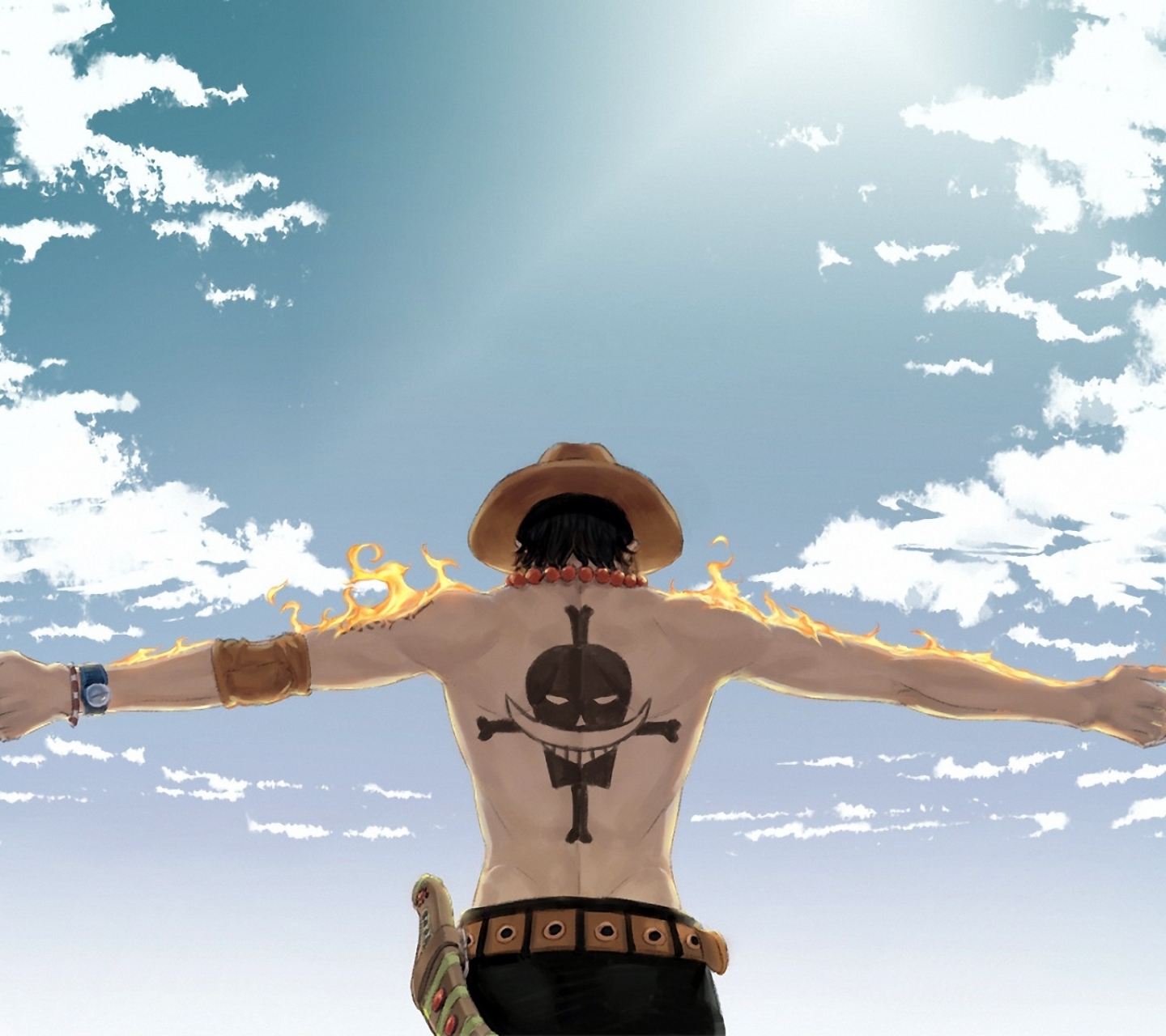 Baixe gratuitamente a imagem Anime, Tatuagem, Portgas D Ace, One Piece na área de trabalho do seu PC