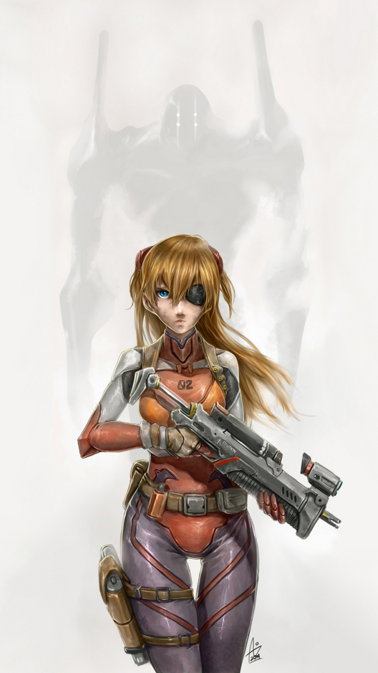 Download mobile wallpaper Anime, Evangelion, Weapon, Asuka Langley Sohryu, Evangelion: 3 0 You Can (Not) Redo for free.