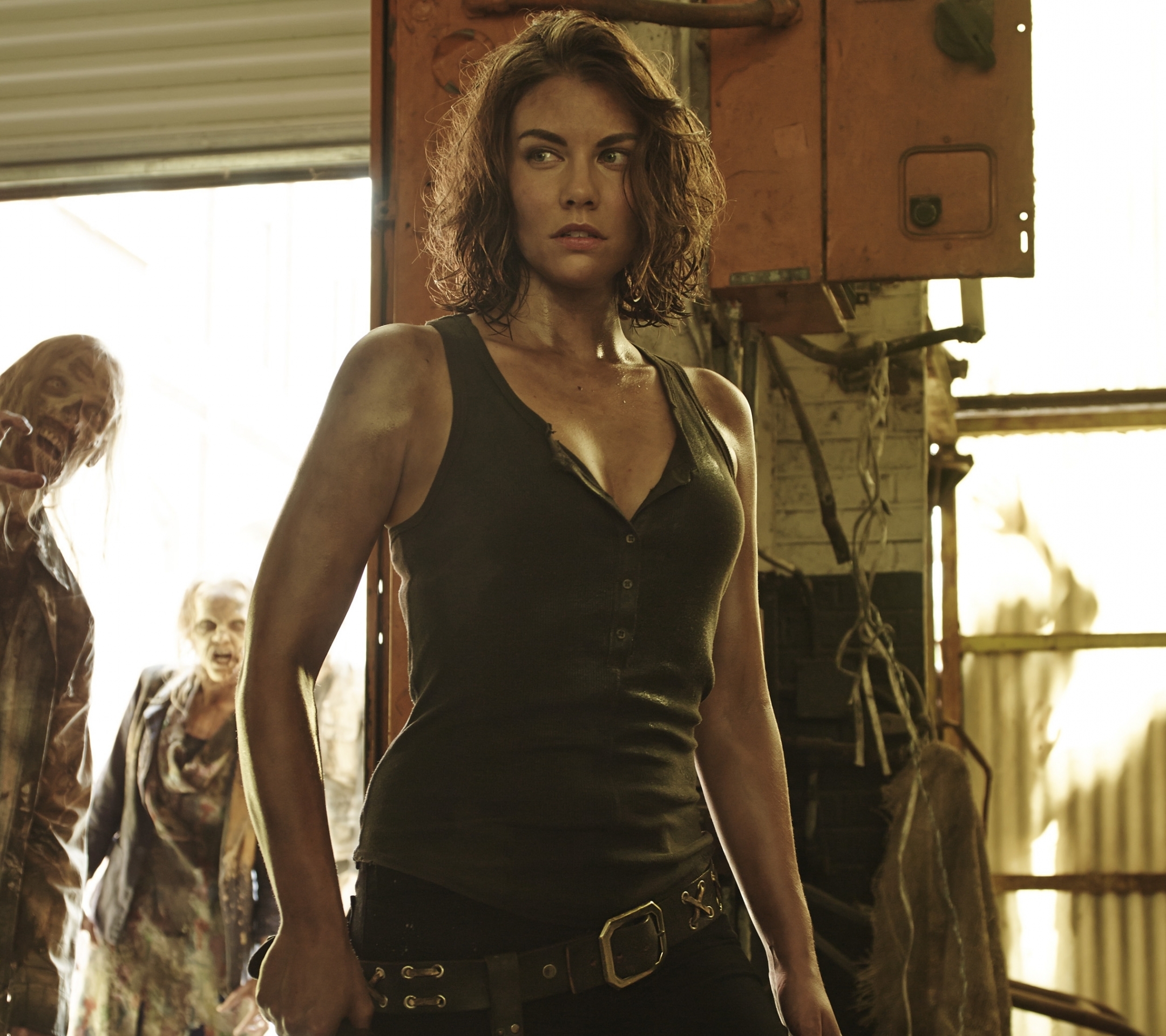 Descarga gratuita de fondo de pantalla para móvil de Series De Televisión, The Walking Dead, Lauren Cohan.