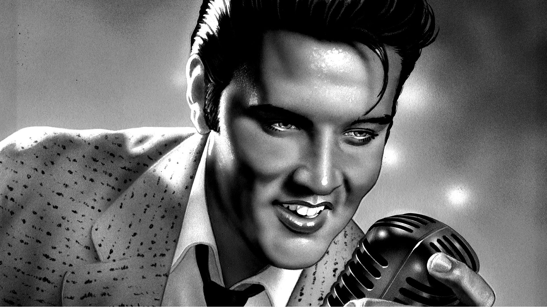 Handy-Wallpaper Musik, Sänger, Rock’N’Roll, Elvis Presley kostenlos herunterladen.