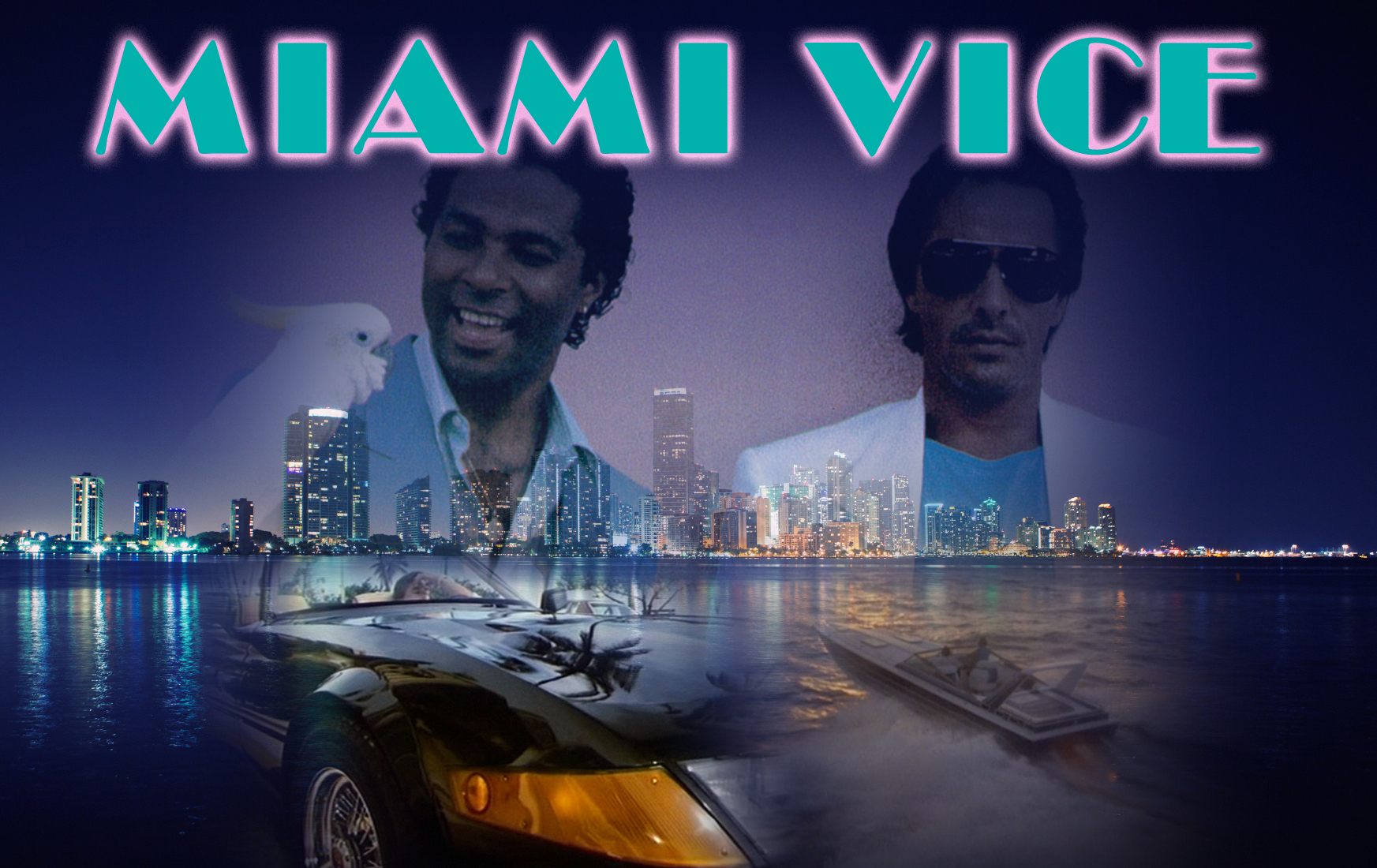 Laden Sie Miami Vice HD-Desktop-Hintergründe herunter