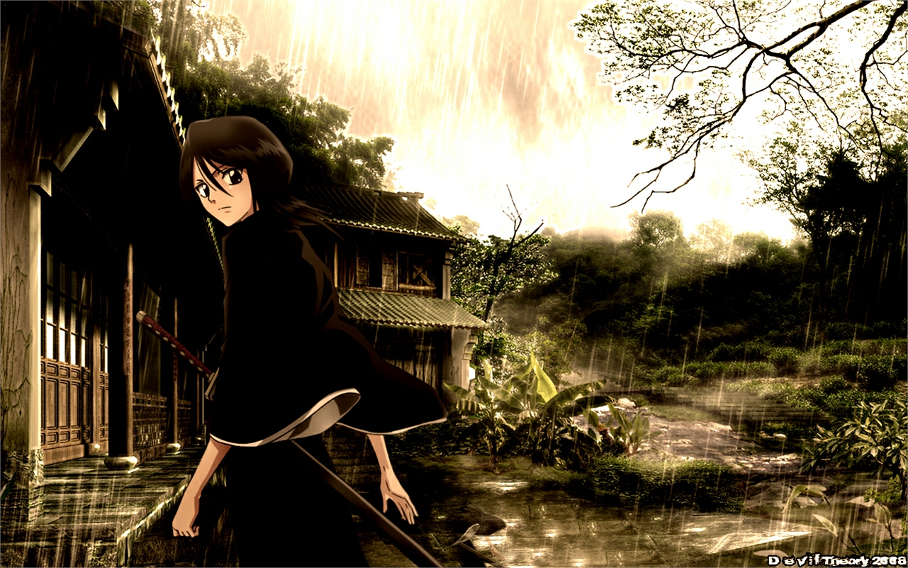 Download mobile wallpaper Anime, Bleach, Rukia Kuchiki for free.