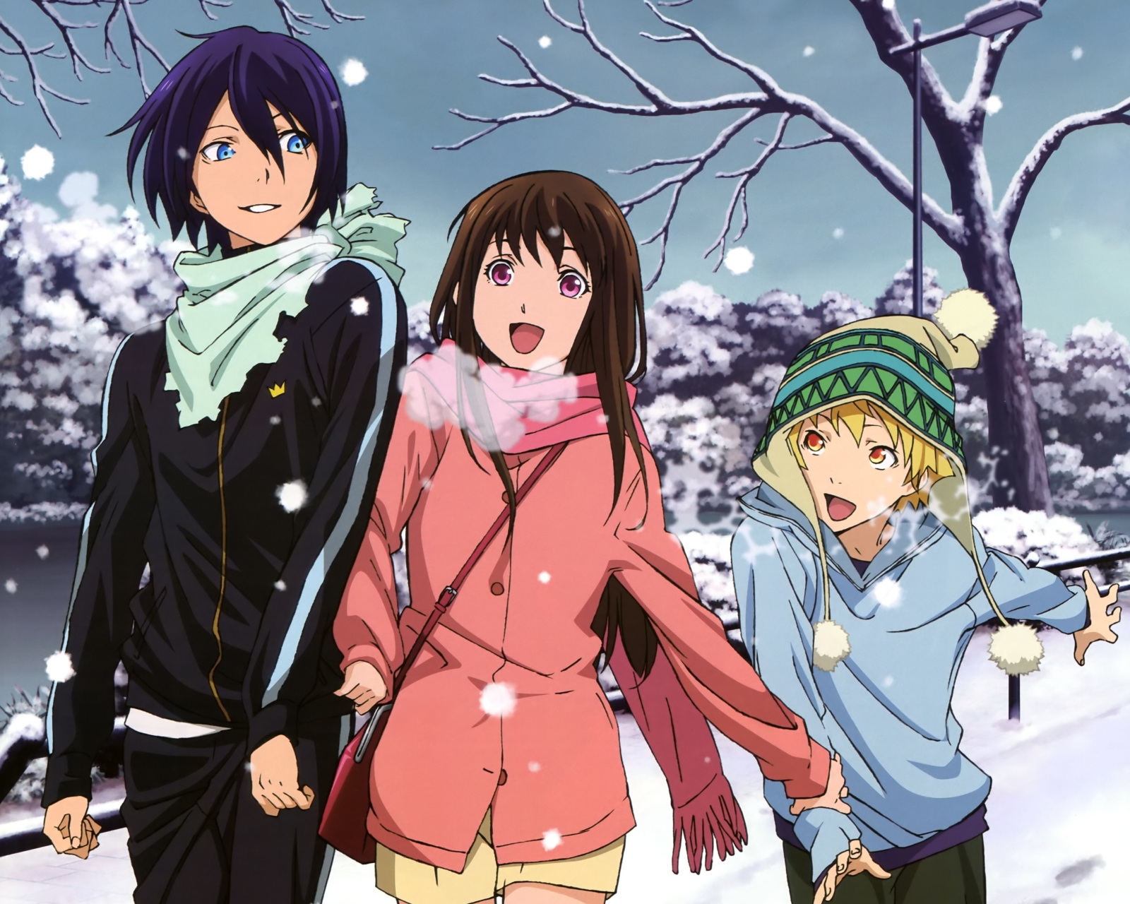 Descarga gratuita de fondo de pantalla para móvil de Animado, Yukine (Noragami), Noragami, Hiyori Iki, Yato (Noragami).