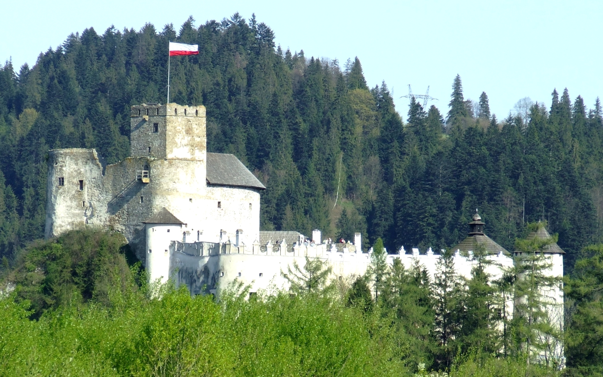 Die besten Schloss Niedzica-Hintergründe für den Telefonbildschirm