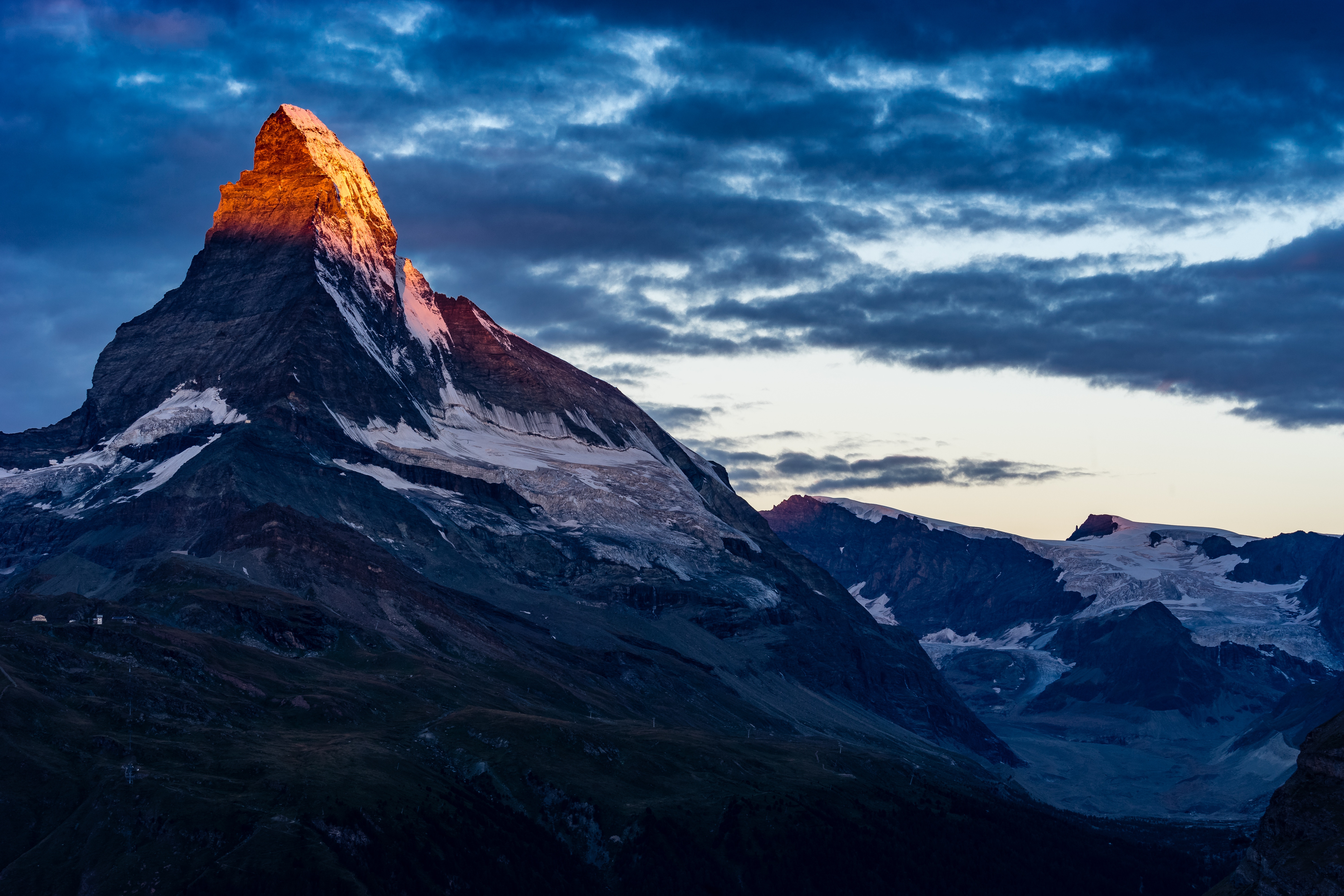 111654 descargar fondo de pantalla naturaleza, montaña, vértice, arriba, suiza, zermatt: protectores de pantalla e imágenes gratis