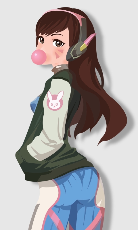 Handy-Wallpaper Overwatch, Computerspiele, D Va (Overwatch) kostenlos herunterladen.