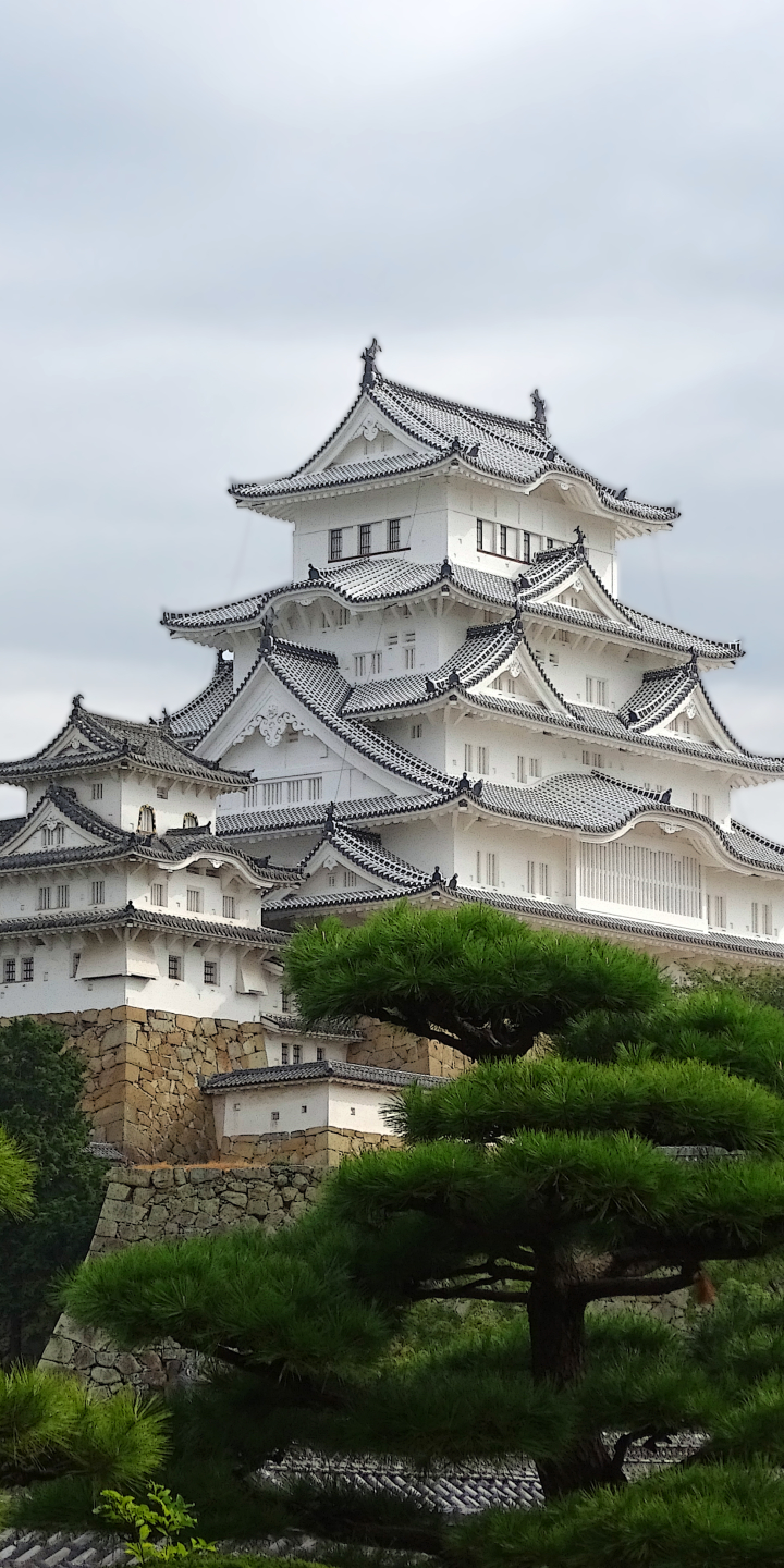 Download mobile wallpaper Castles, Japan, Man Made, Himeji Castle for free.
