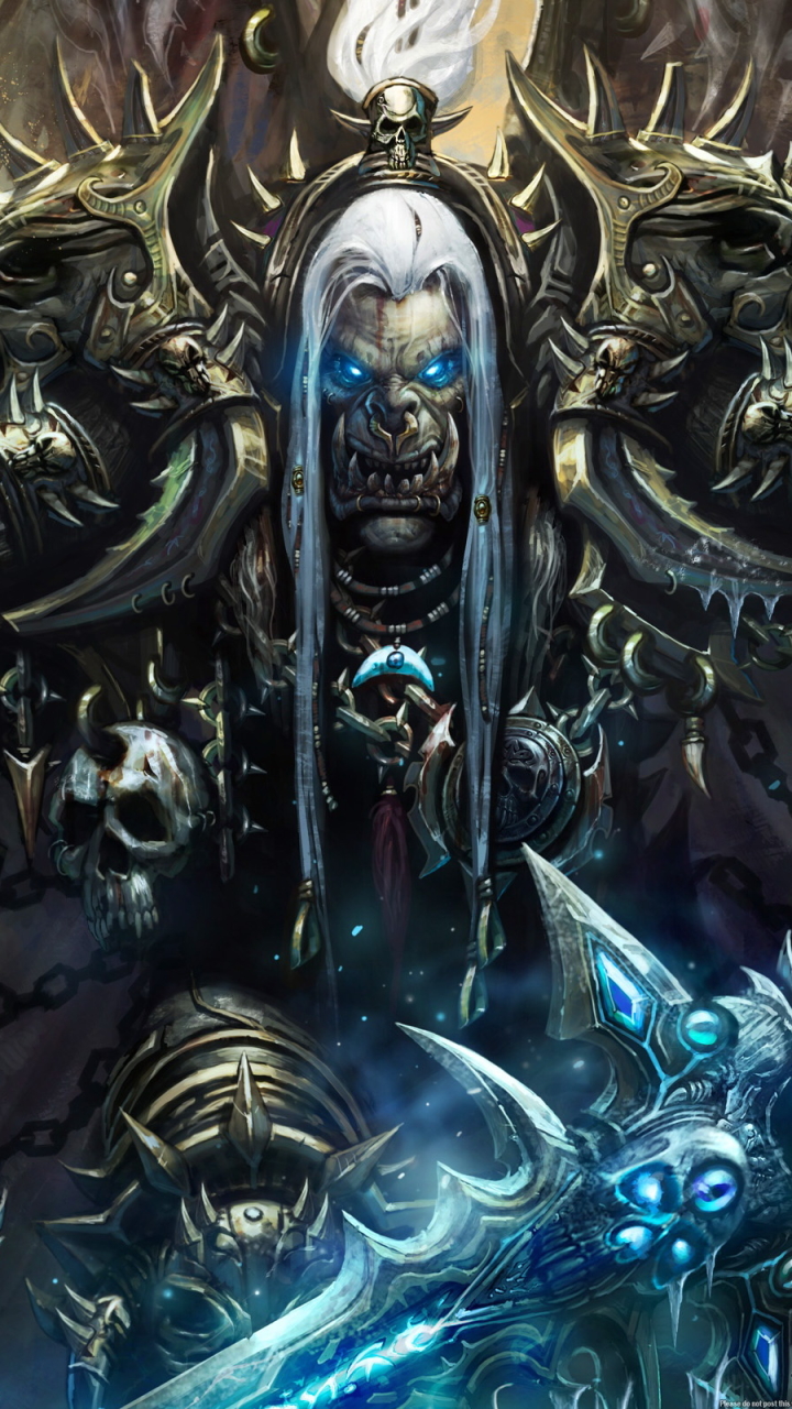 Die besten Ner’Zhul (World Of Warcraft)-Hintergründe für den Telefonbildschirm