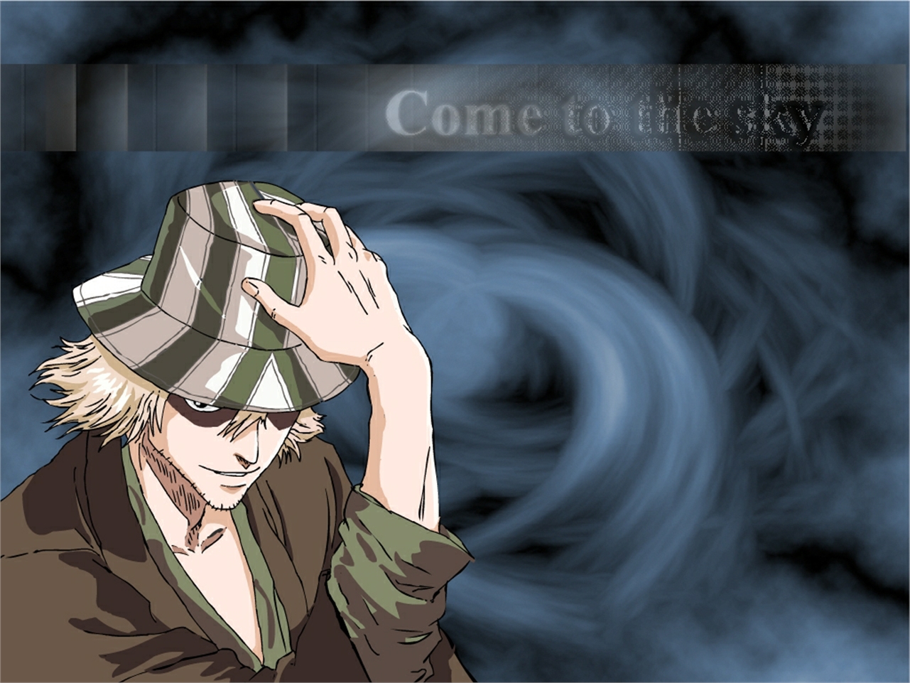 Handy-Wallpaper Bleach, Animes, Kisuke Urahara kostenlos herunterladen.